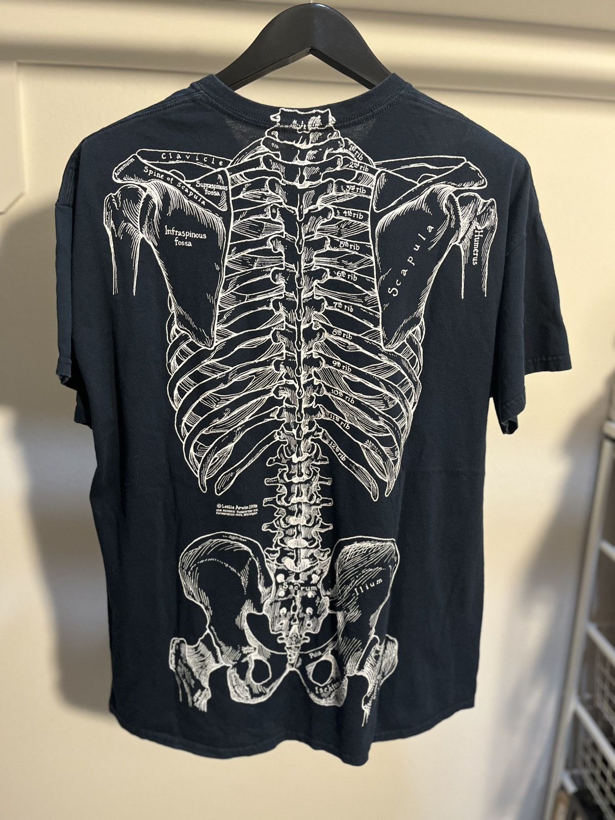 Vintage Leslie Arwin - Skeleton Anatomy Size US XL / EU 56 / 4 - 2 Thumbnail