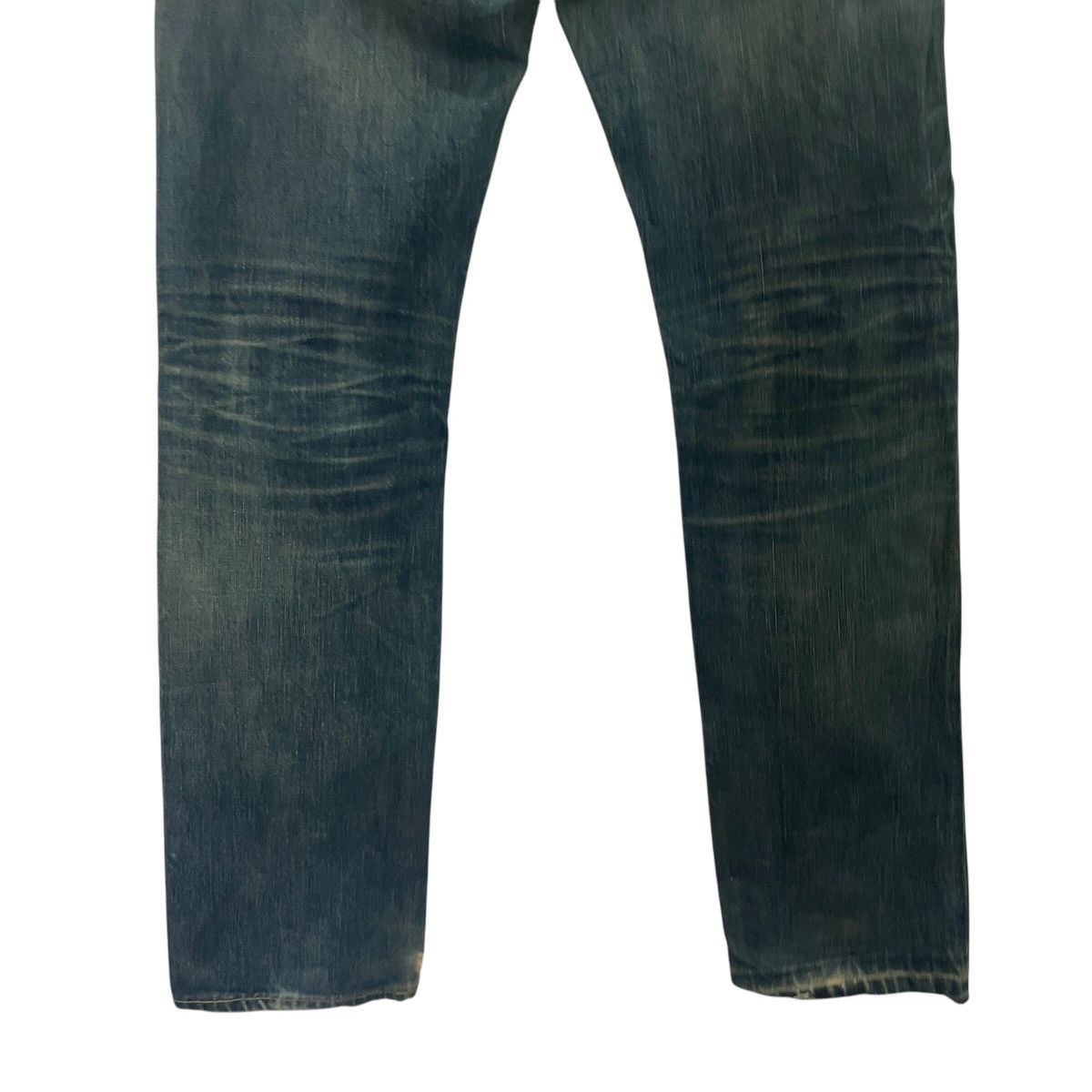 Japanese Brand Vintage Clet & Cobra Skulls Distressed Denim Size 29" - 9 Thumbnail