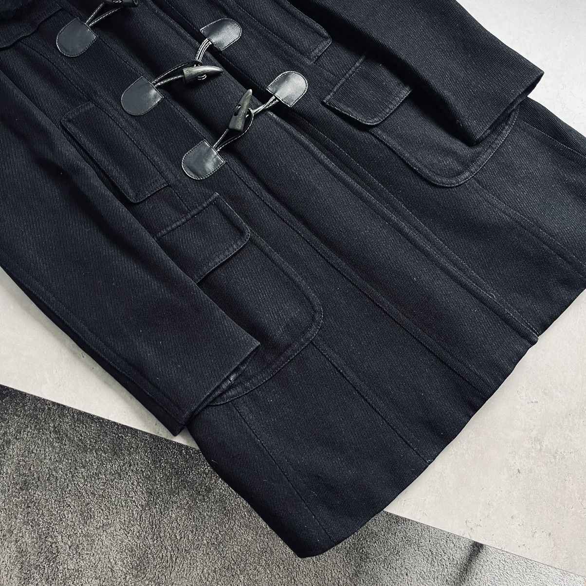 Burberry Vintage Burberry Duffer Coat Black Size UK 12 Size M / US 6-8 / IT 42-44 - 3 Thumbnail