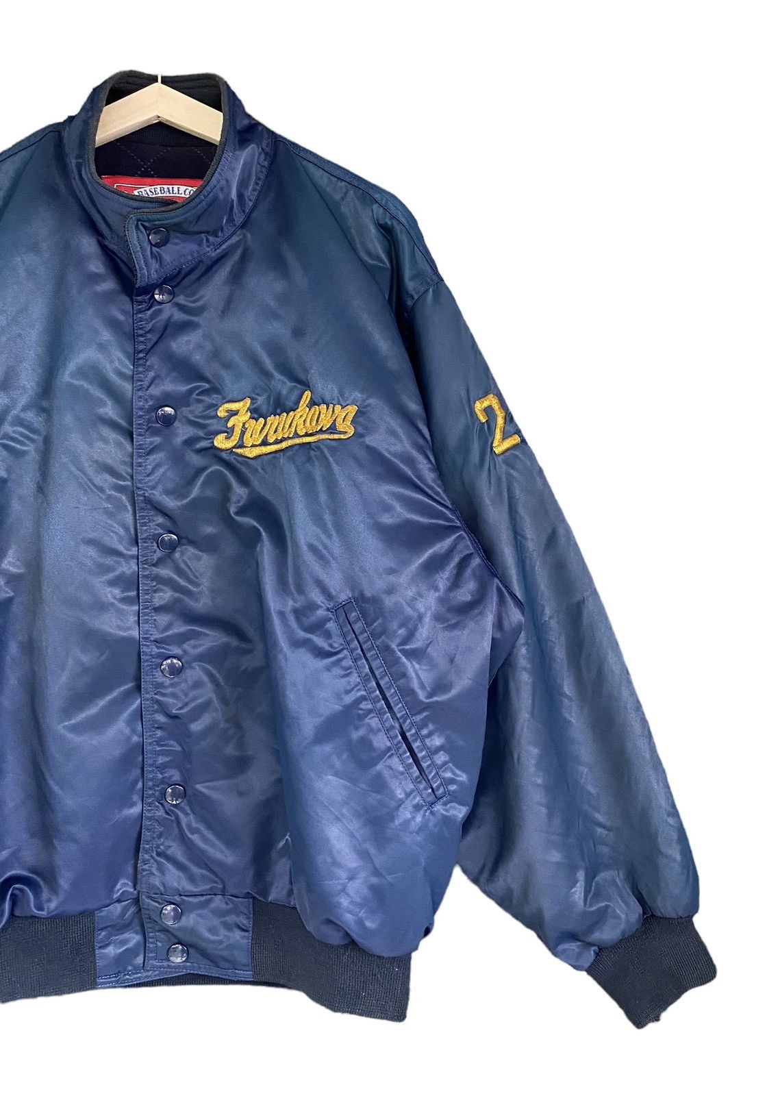 Vtg Rawling Bomber Jacket Button (L)