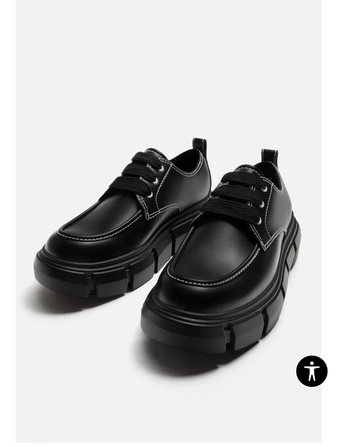 Zara Chunky dress shoe Size US 8 / EU 41 - 1 Preview
