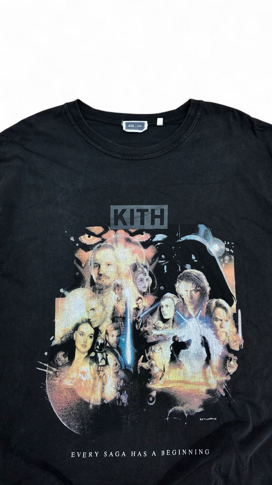 Kith × Star Wars FW21 Kith x STAR WARS Beginning Vintage Tee Black Size XL Size US XL / EU 56 / 4 - 3 Thumbnail