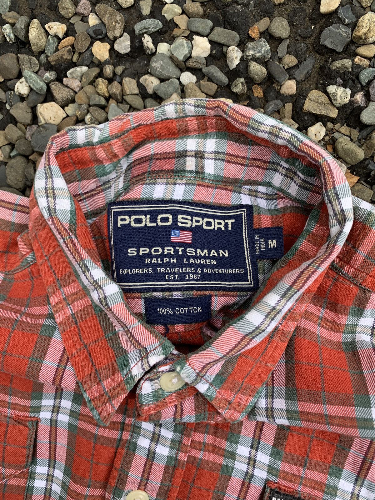 Polo Ralph Lauren Vintage Polo Sportsman Ralph Lauren Plaid Flannel Workshirt Size US M / EU 48-50 / 2 - 8 Thumbnail