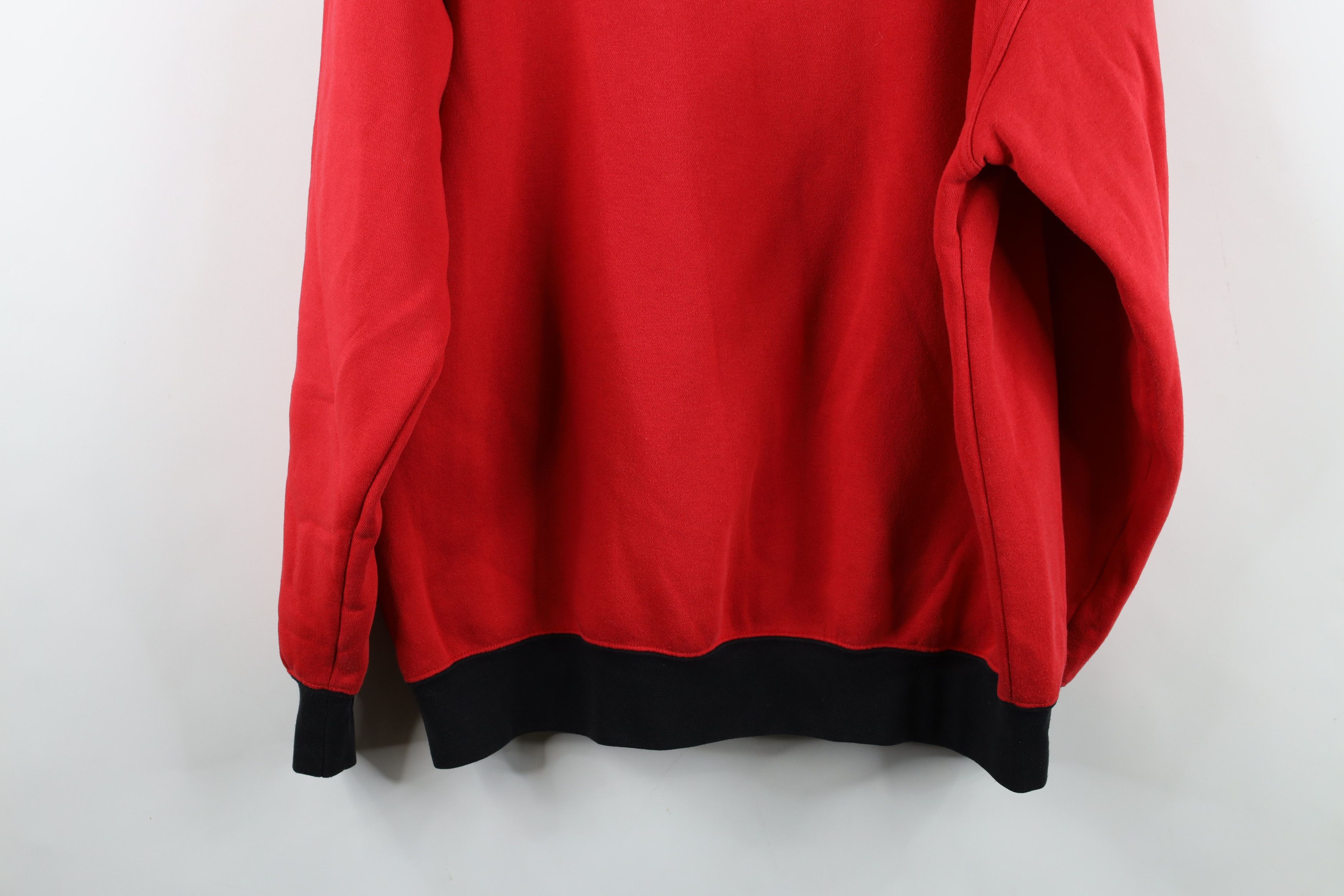 Vintage Vintage 90s Spell Out Ohio State University Sweatshirt Red Size US L / EU 52-54 / 3 - 13 Thumbnail