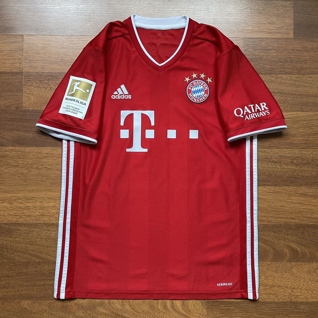 Adidas × Vintage BAYERN ADIDAS 2020/2021 FOOTBALL HOME JERSEY #9 LEWANDOWSKI Size US M / EU 48-50 / 2 - 2 Thumbnail