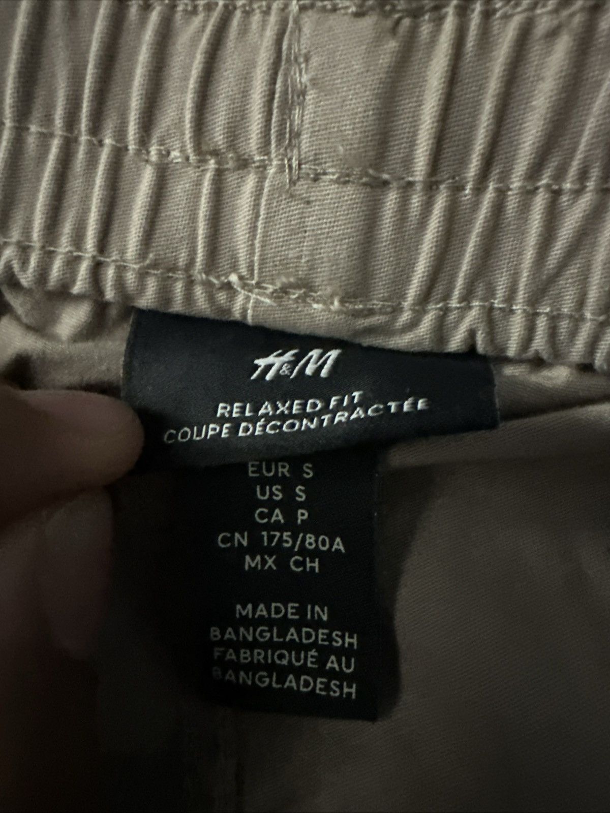 H&M Beige H&M pants Size US 32 / EU 48 - 2 Thumbnail