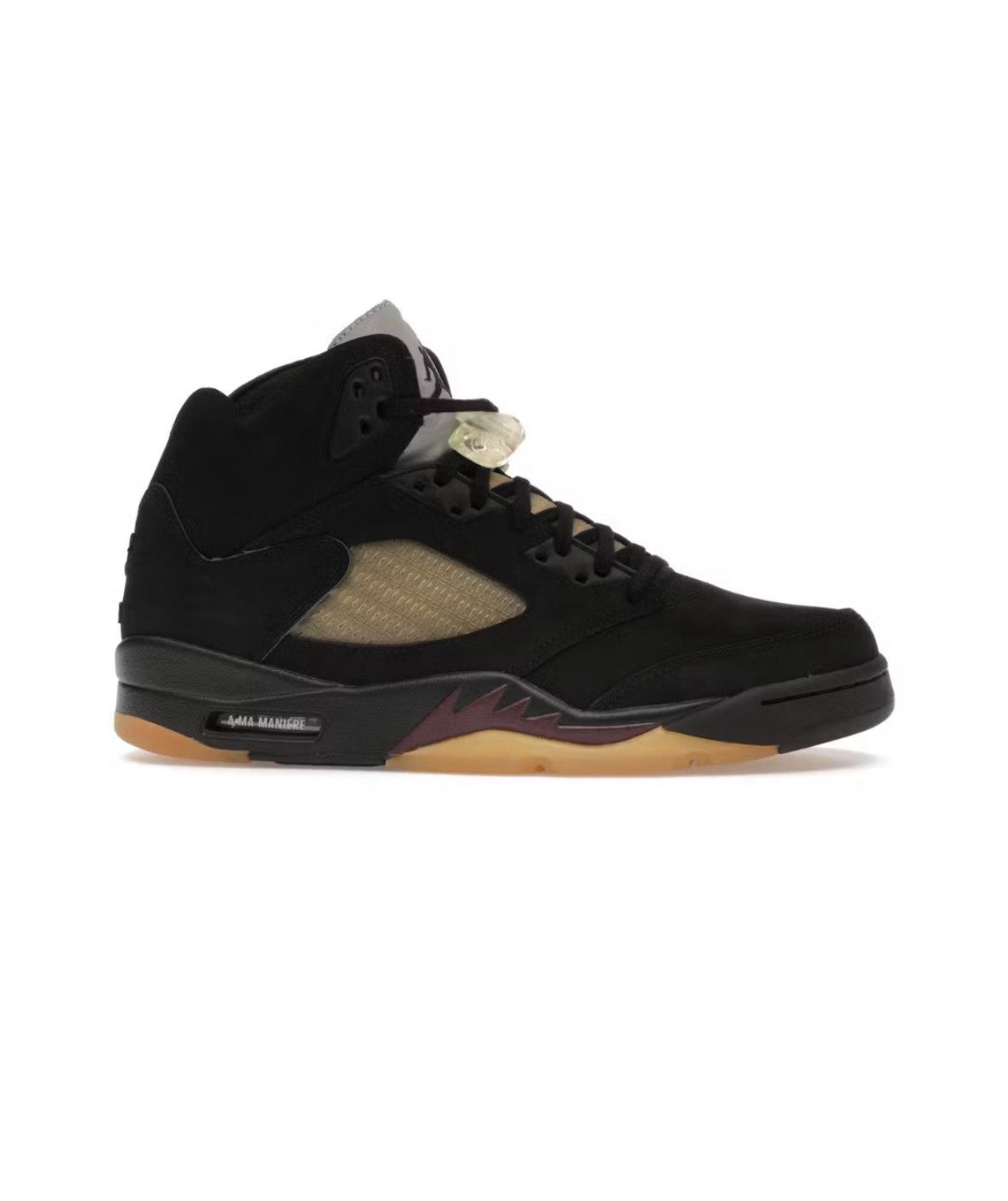 image of Jordan 5 Retro A Ma Maniére Dusk Shoes in Black, Men's (Size 9)