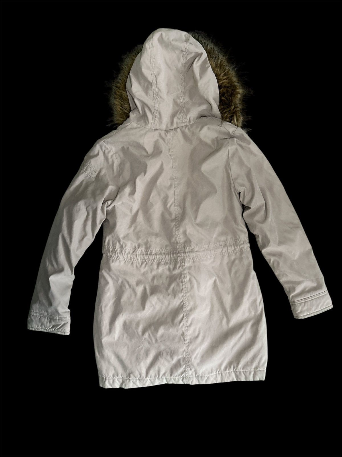 Abercrombie & Fitch Cream Abercrombie & Fitch Parka Size S / US 4 / IT 40 - 5 Thumbnail