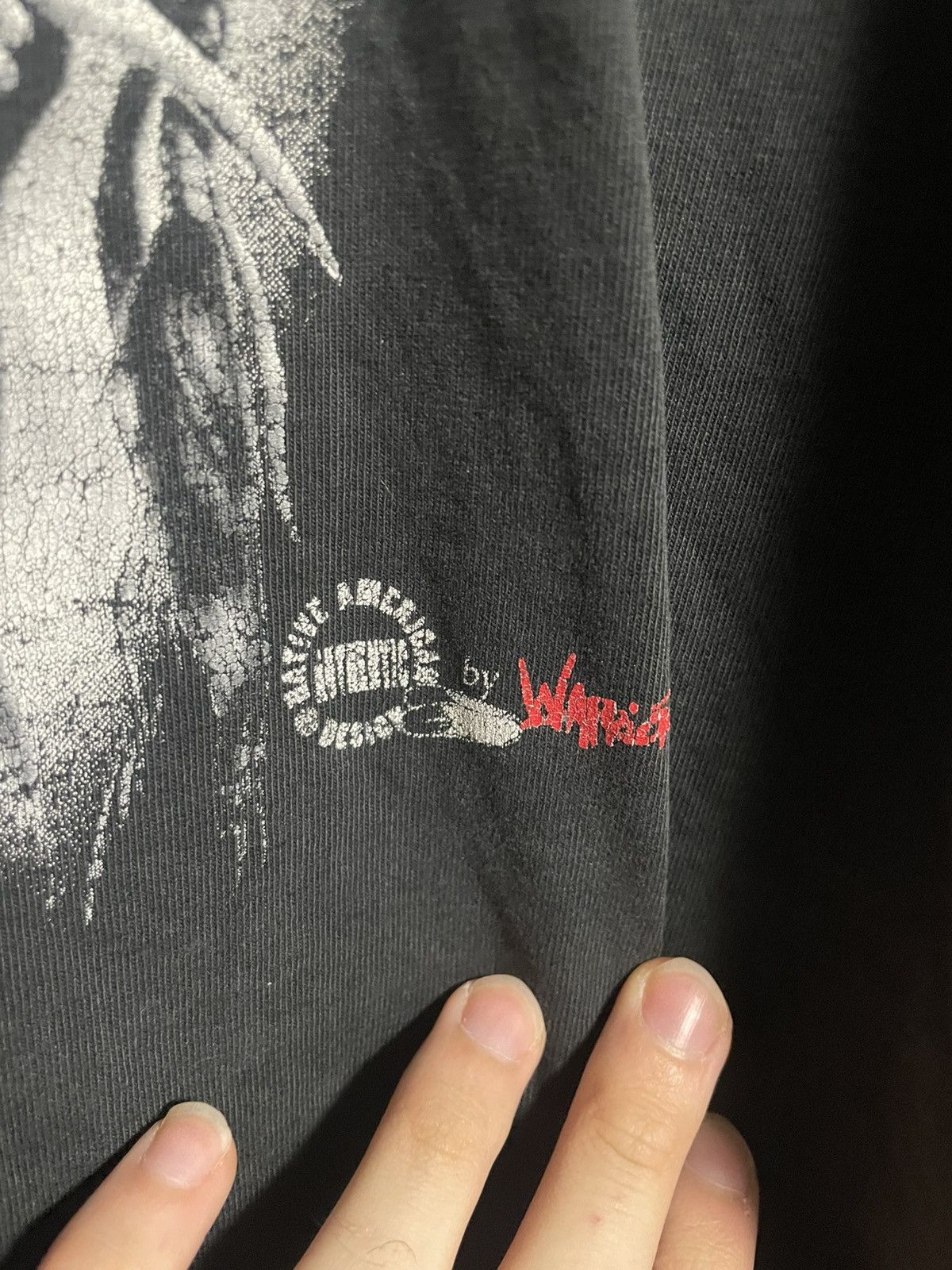 Vintage Thrashed Vintage Menchego Tee Size US XL / EU 56 / 4 - 3 Thumbnail