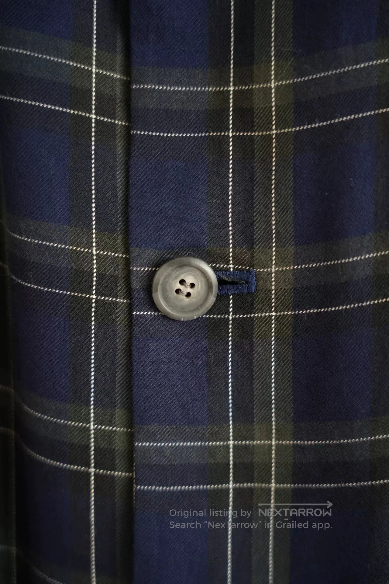 Y's for Men Yohji Yamamoto 90s Plaid Jacket. Size US M / EU 48-50 / 2 - 6 Thumbnail