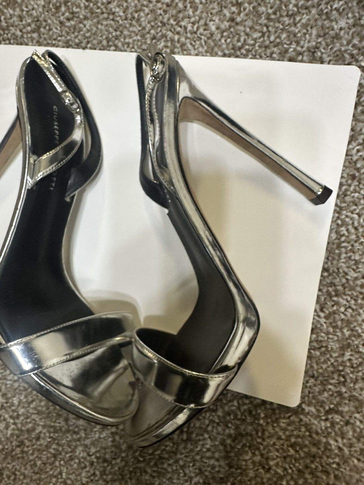 Giuseppe Zanotti Giuseppe heels (no box, dust bag only) Size US 8 / IT 38 - 2 Thumbnail