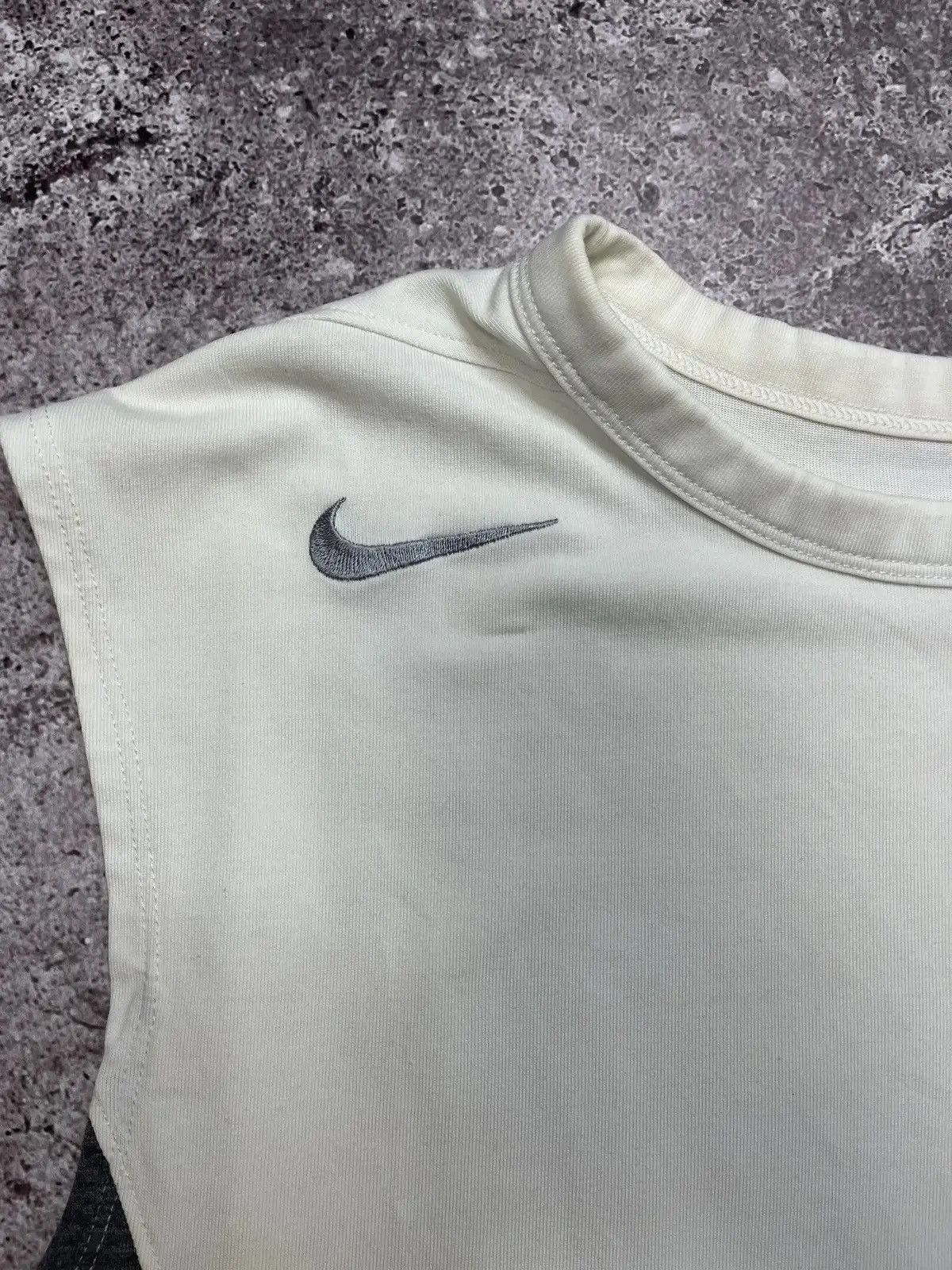 Nike Nike Vintage Y2K Drill Sleeveless T-shirt Size US L / EU 52-54 / 3 - 3 Thumbnail
