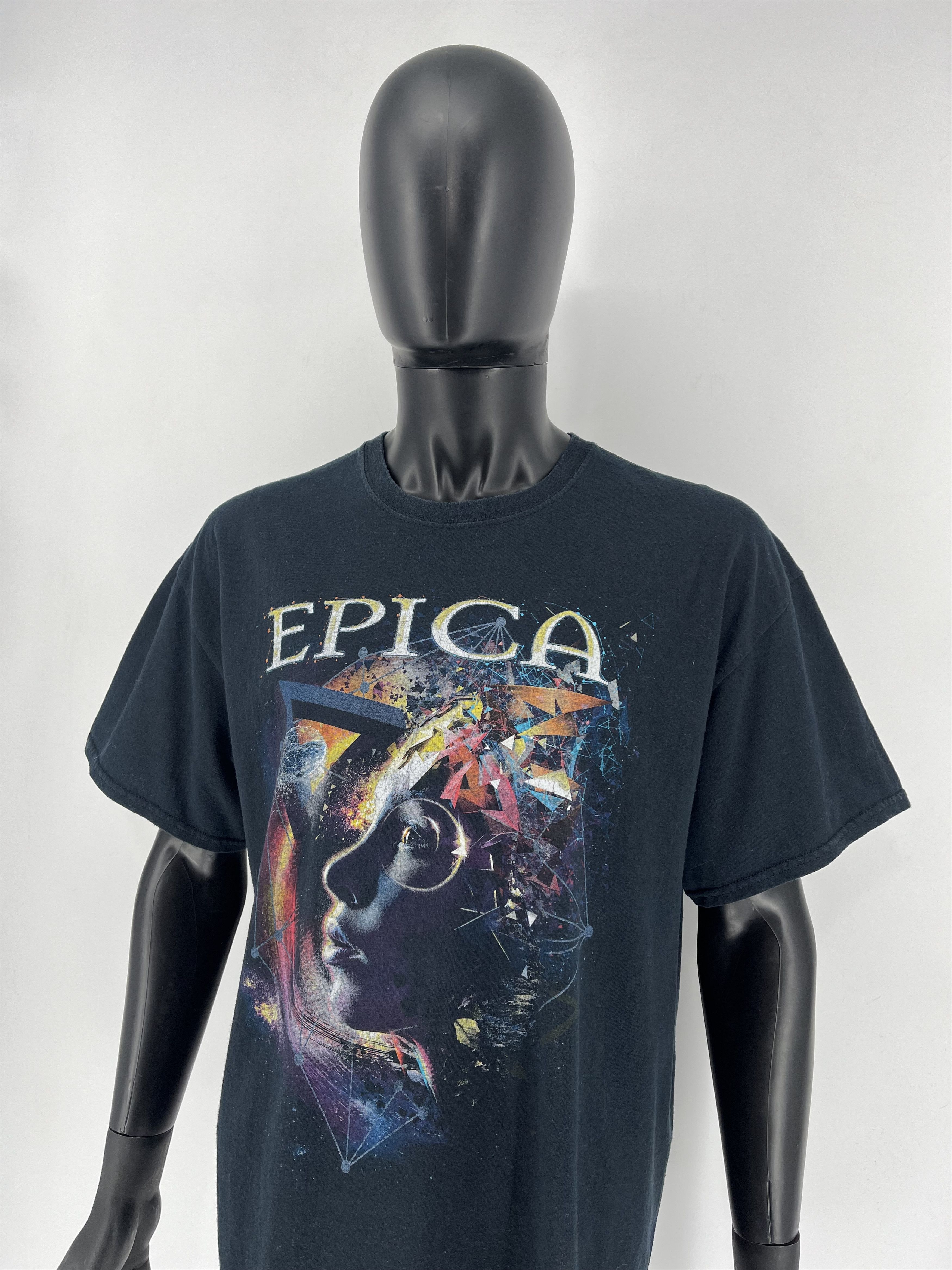 Band Tees × Vintage Vintage 00s Epica Gothic Symphonic Metal rock band Nightwish Size US XL / EU 56 / 4 - 5 Thumbnail