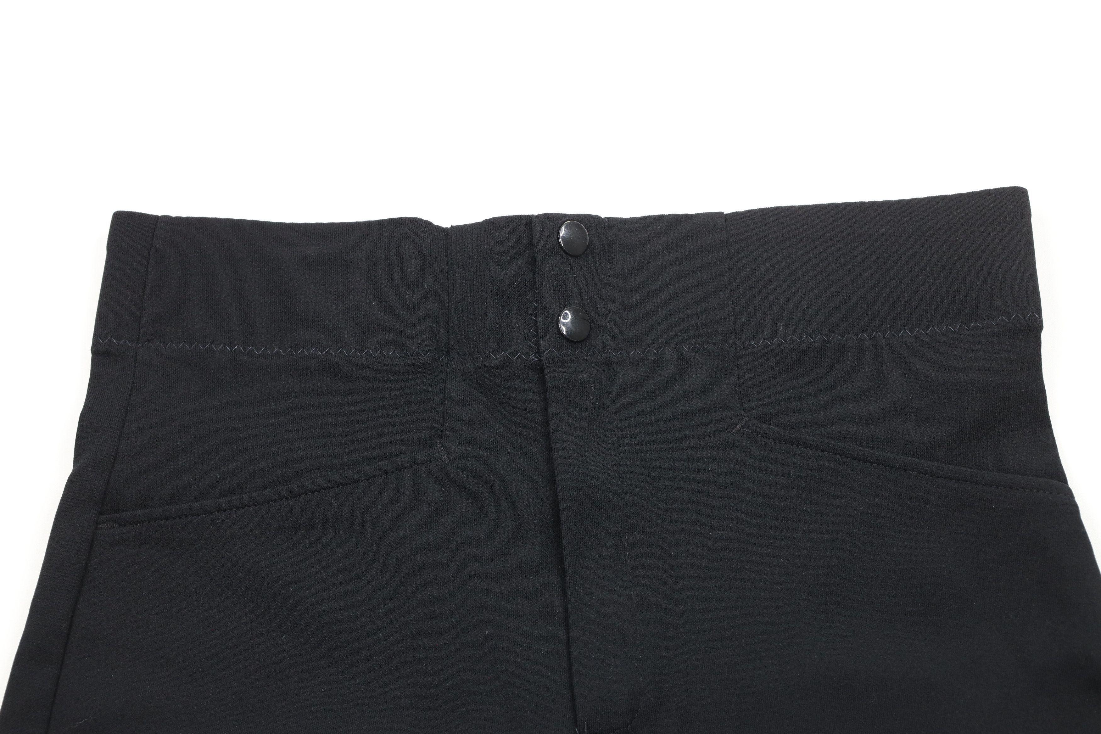 Vintage Vintage 70s 80s Bike Above Knee Coach Coaches Shorts Black Size US 32 / EU 48 - 2 Thumbnail