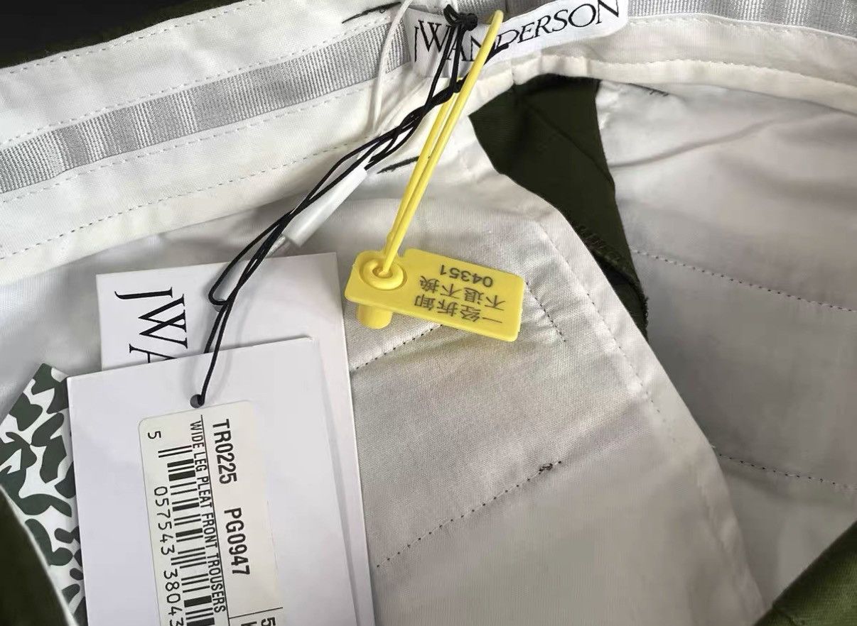 JW Anderson JW Anderson Double-Pleat Wide-Leg Casual Pants J31 Size US 32 / EU 48 - 5 Thumbnail