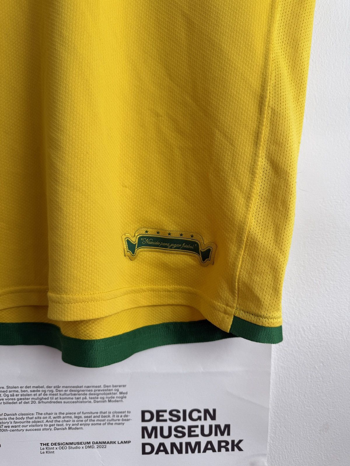 Nike × Vintage Nike Brasil blockcore style jersey t-shirt XXS soccer rare Size US XXS / EU 40 - 4 Thumbnail