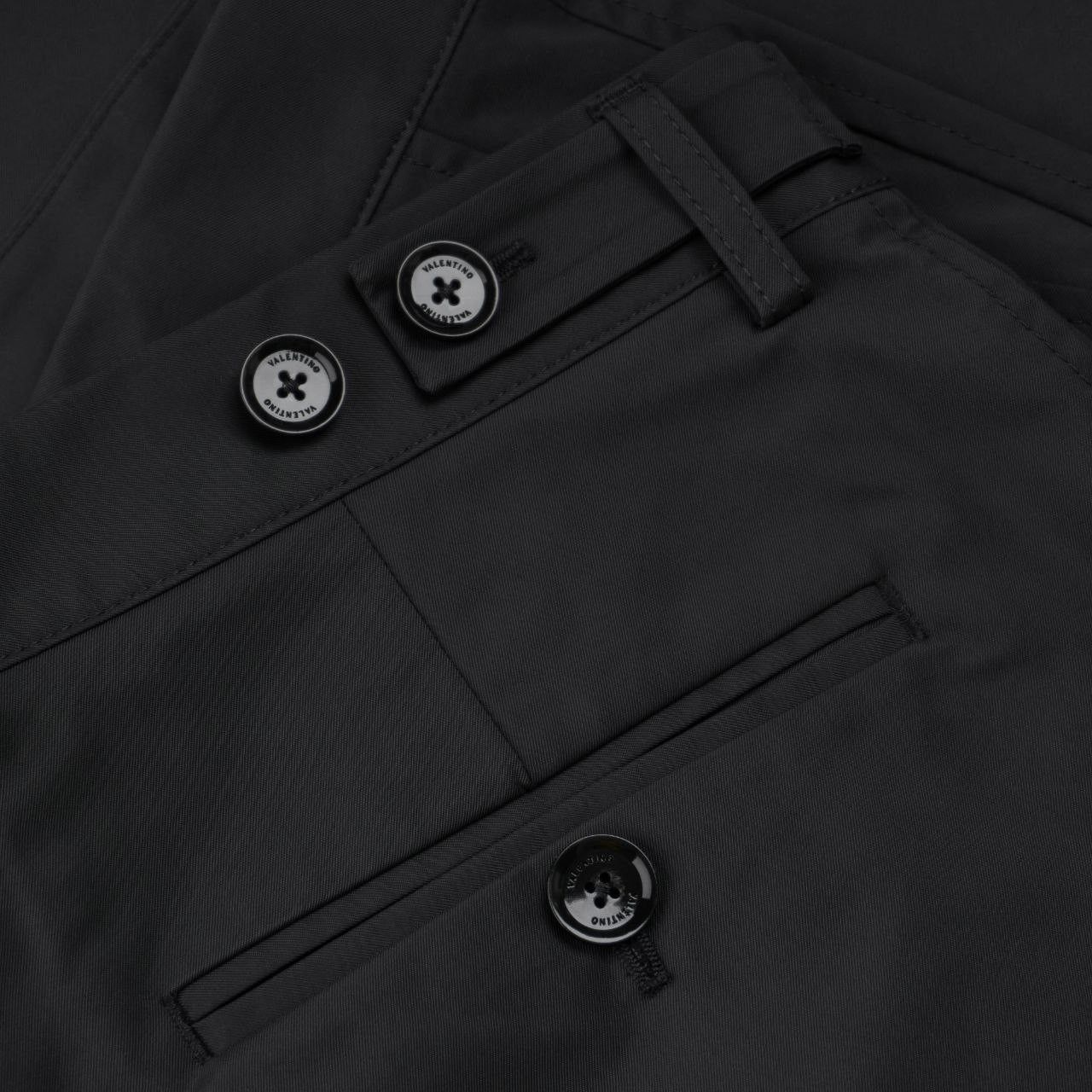 Valentino Nylon pants / trousers VALENTINO Size US 36 / EU 52 - 6 Thumbnail