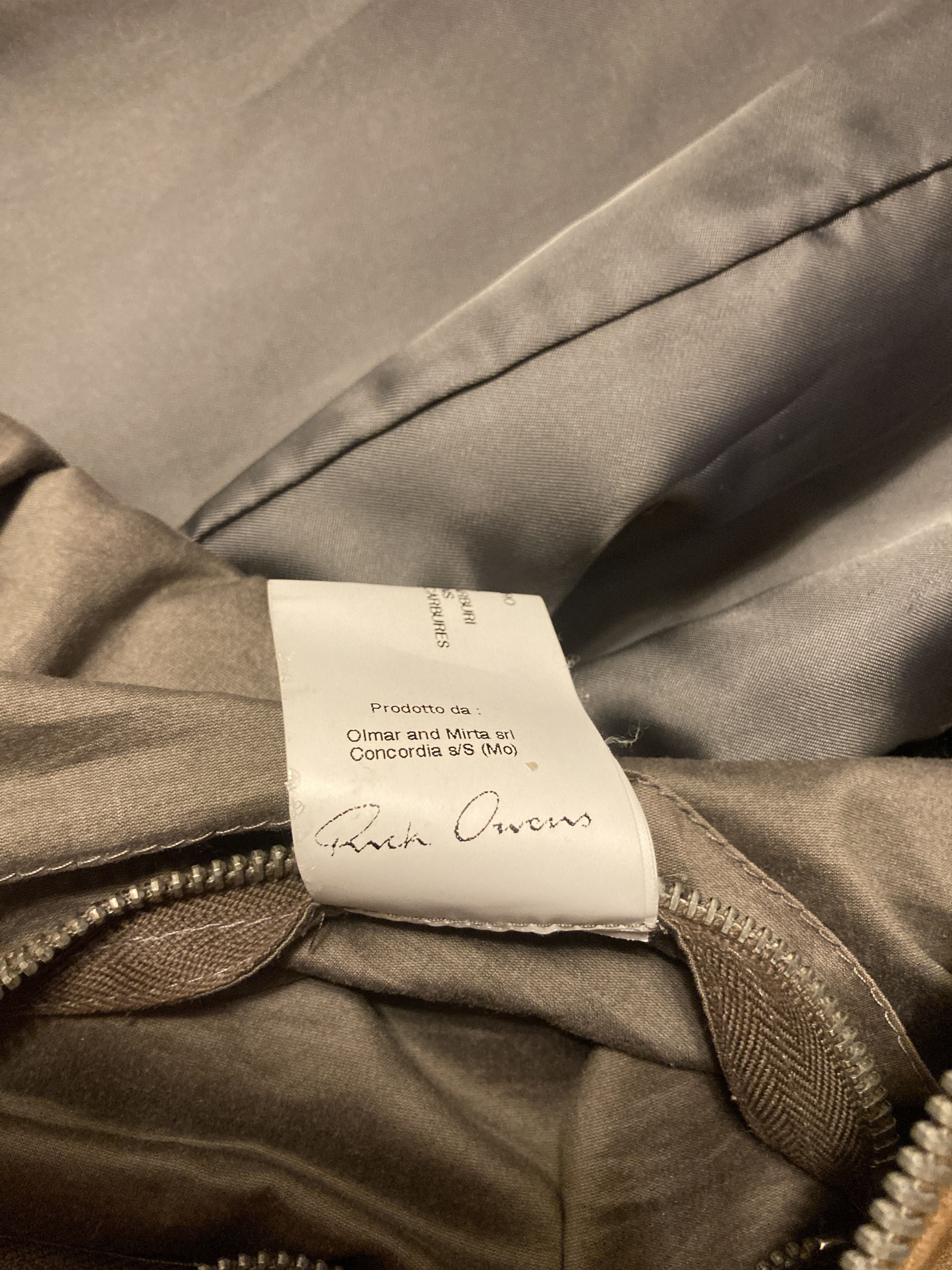Rick Owens F/W 09 “CRUST” Hammered Lamb Mollino Leather Jacket Dust L Size US L / EU 52-54 / 3 - 20 Thumbnail