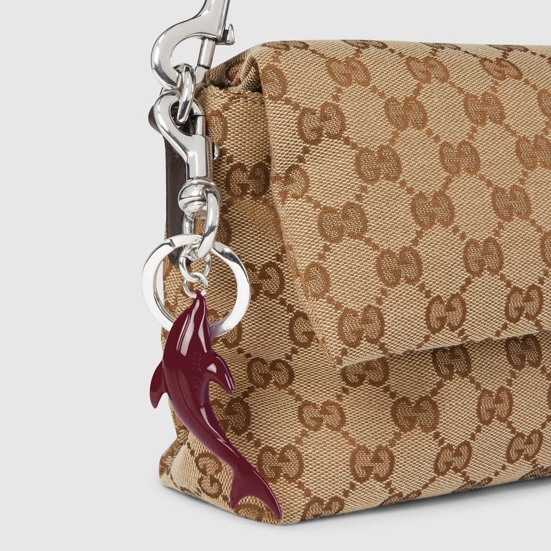 Gucci oc11z1225 Size: OS / Engraved Dolphin Keychain Charm Size ONE SIZE - 2 Thumbnail