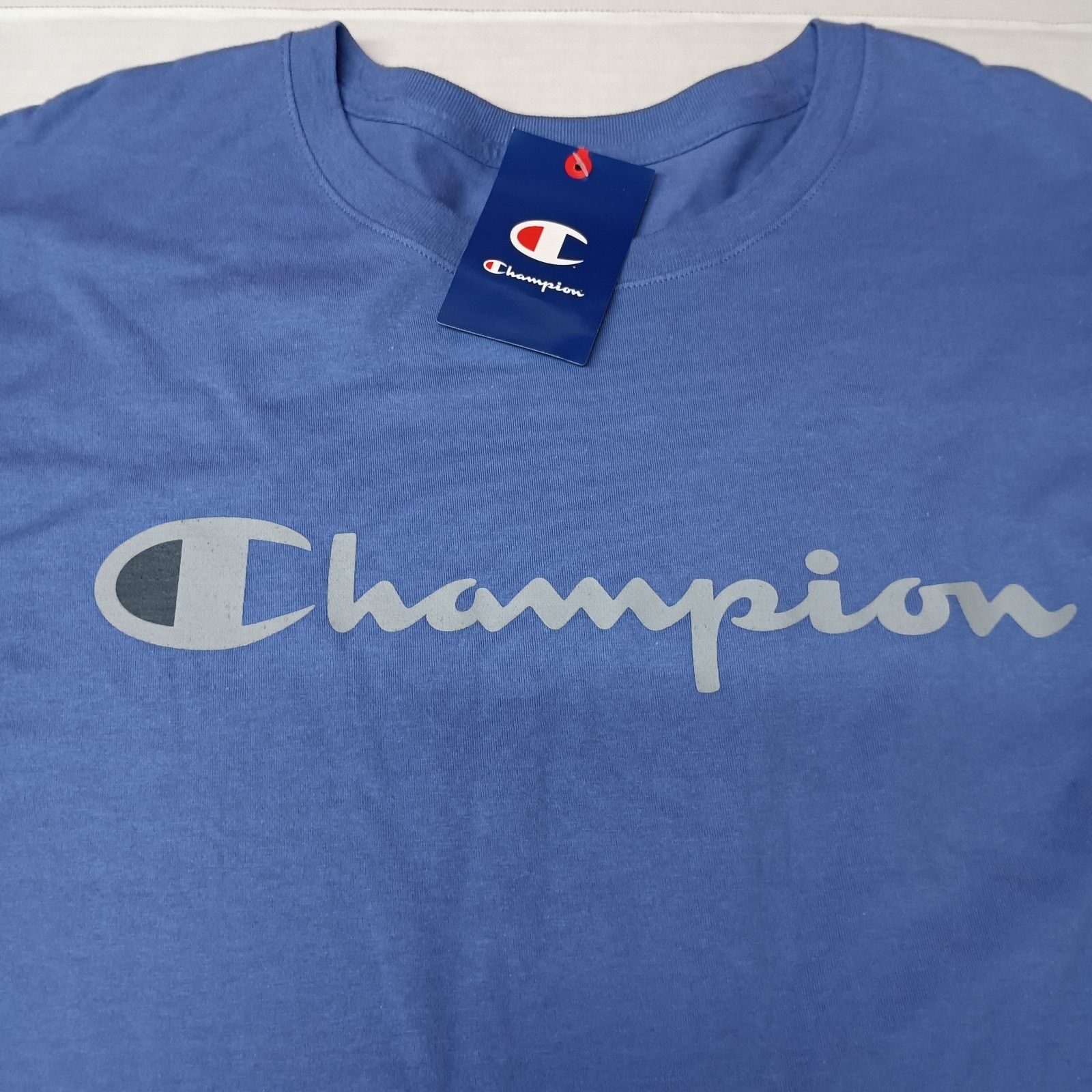 Champion Champion Classic Graphic T-Shirt Men's XL Purple Spell Out Size US XL / EU 56 / 4 - 2 Thumbnail