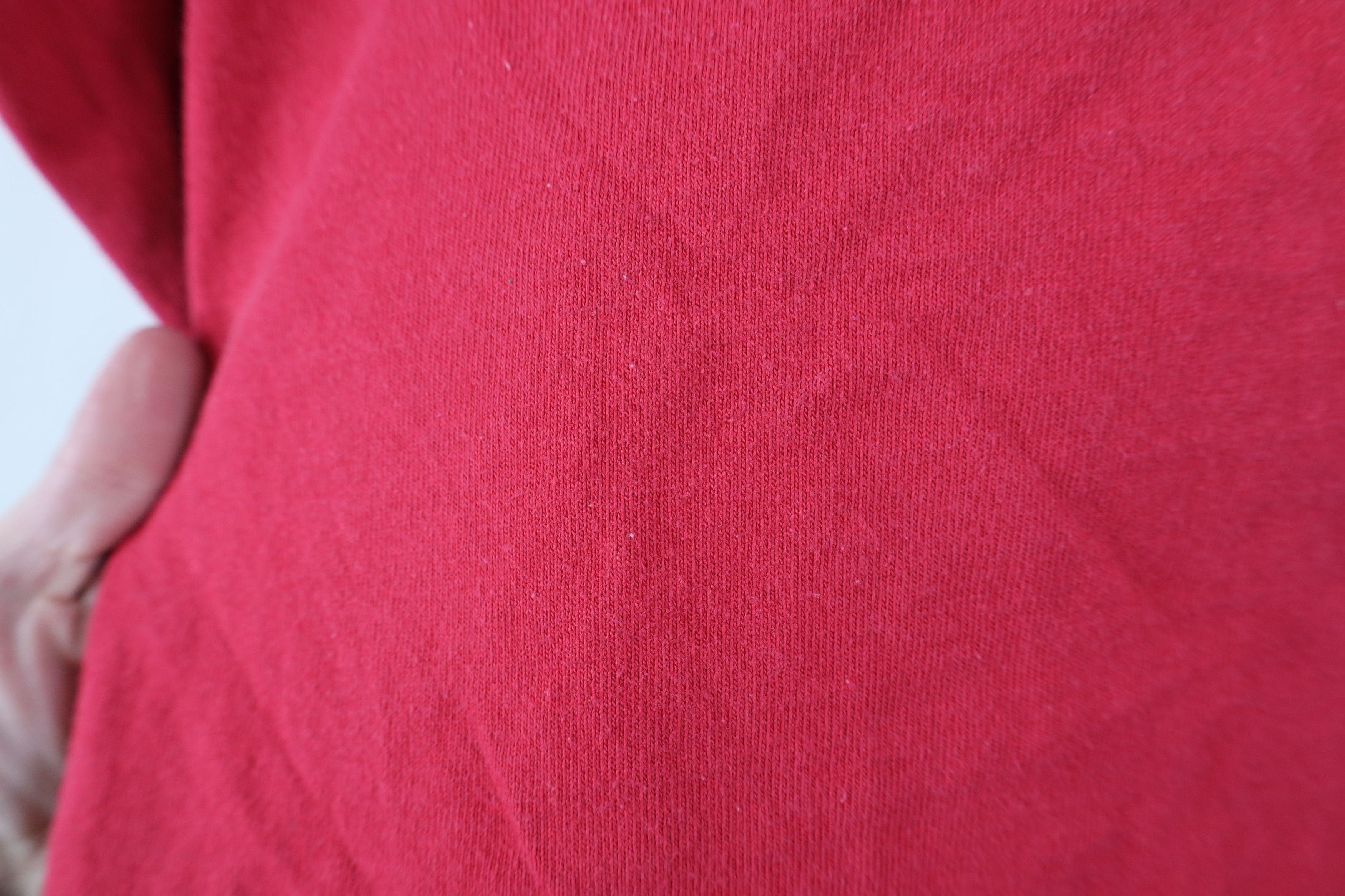 Reebok Vintage 90s Reebok Spell Mock Neck Long Sleeve T-Shirt Red Size US S / EU 44-46 / 1 - 9 Thumbnail