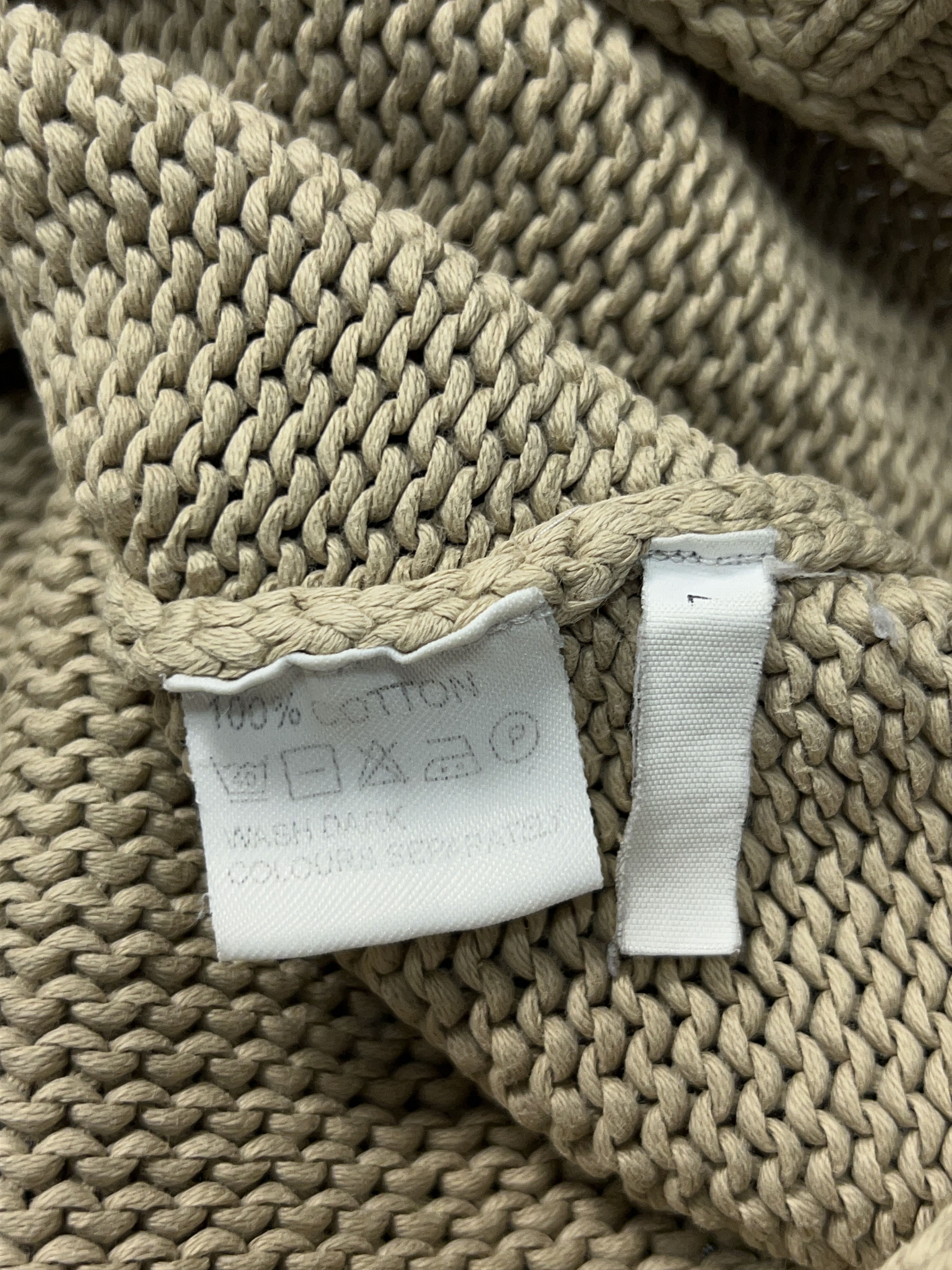 Yves Saint Laurent Vintage YSL Knit Cardigan Cotton Zip Sweater Size XL Size US XL / EU 56 / 4 - 8 Thumbnail