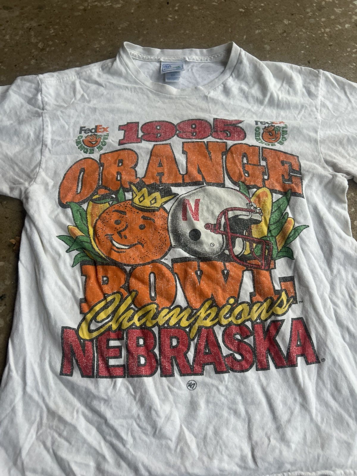 47 Vintage Orange Bowl tee Size US M / EU 48-50 / 2 - 2 Thumbnail