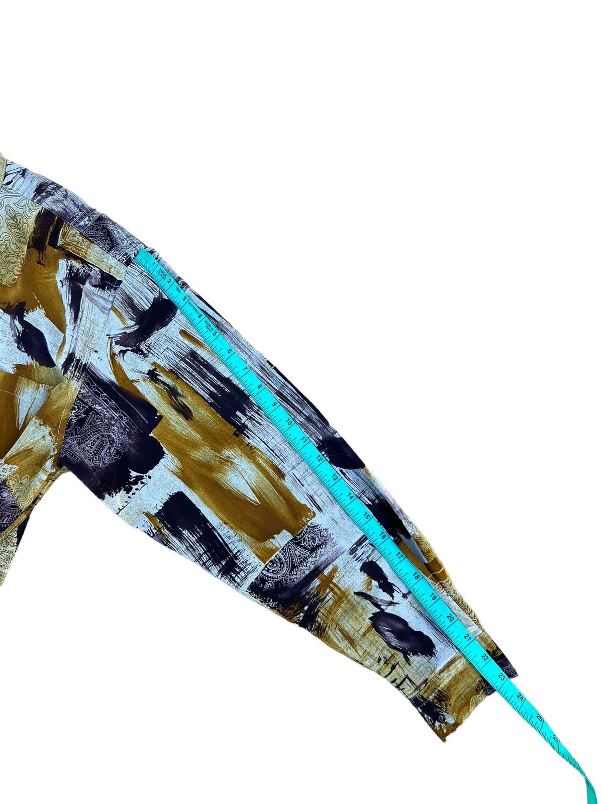 Other Vintage Men’s Tenoras Japan Abstract Art Long Sleeve Shirt Size US XL / EU 56 / 4 - 4 Thumbnail