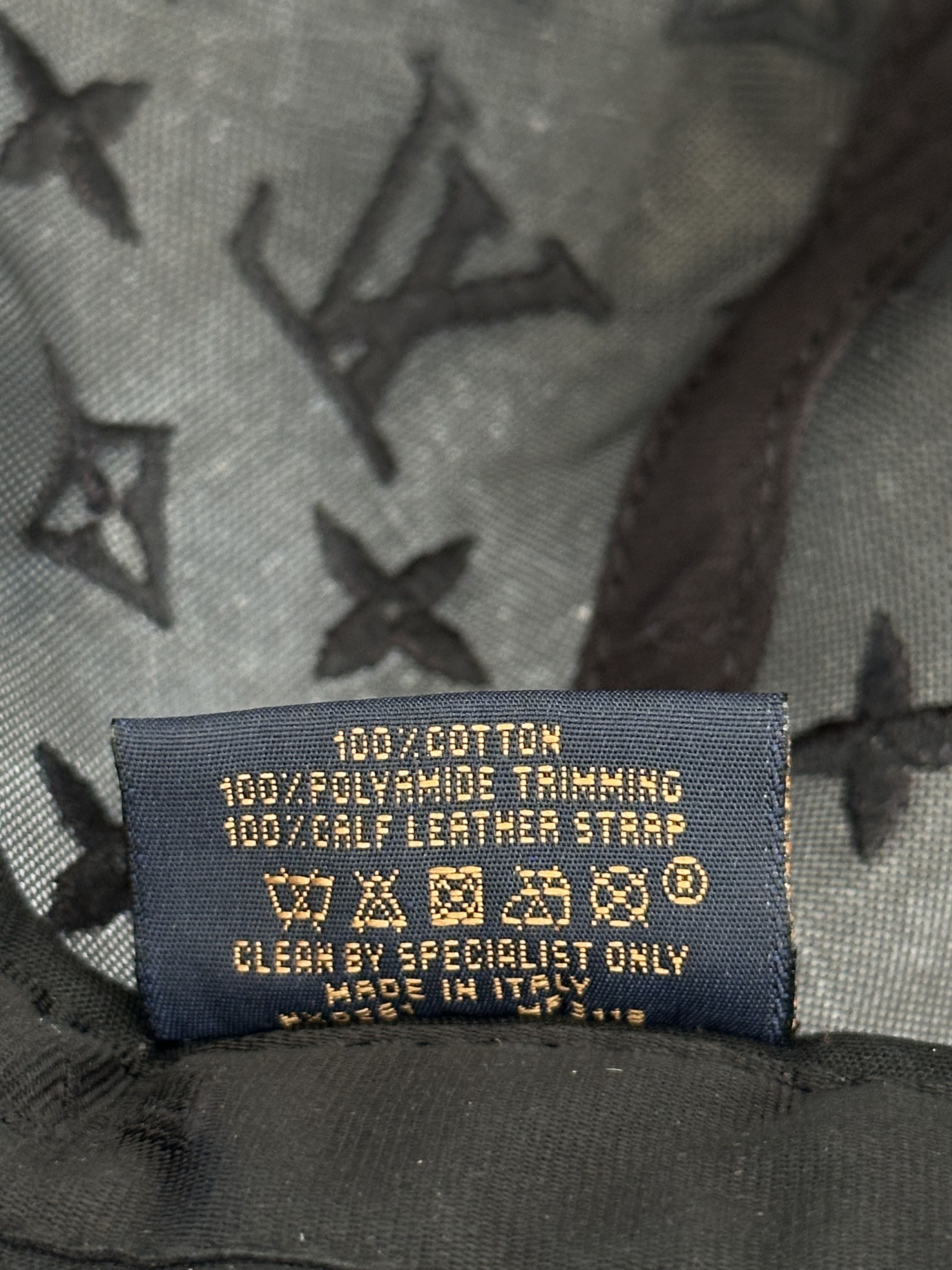 Louis Vuitton Louis Vuitton Black & Green Tourist Vs. Purist Monogram Hat Size ONE SIZE - 5 Thumbnail