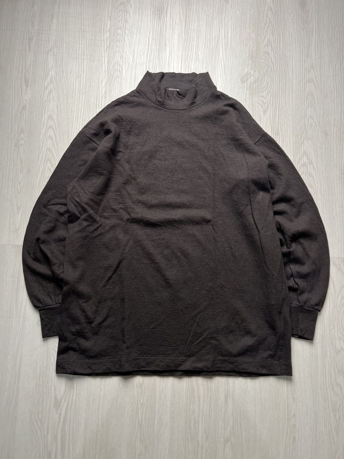 Comme des Garcons Homme Plus AW91 Comme Des Garcons Homme Plus Archive Wool Longsleeve Size US L / EU 52-54 / 3 - 4 Thumbnail
