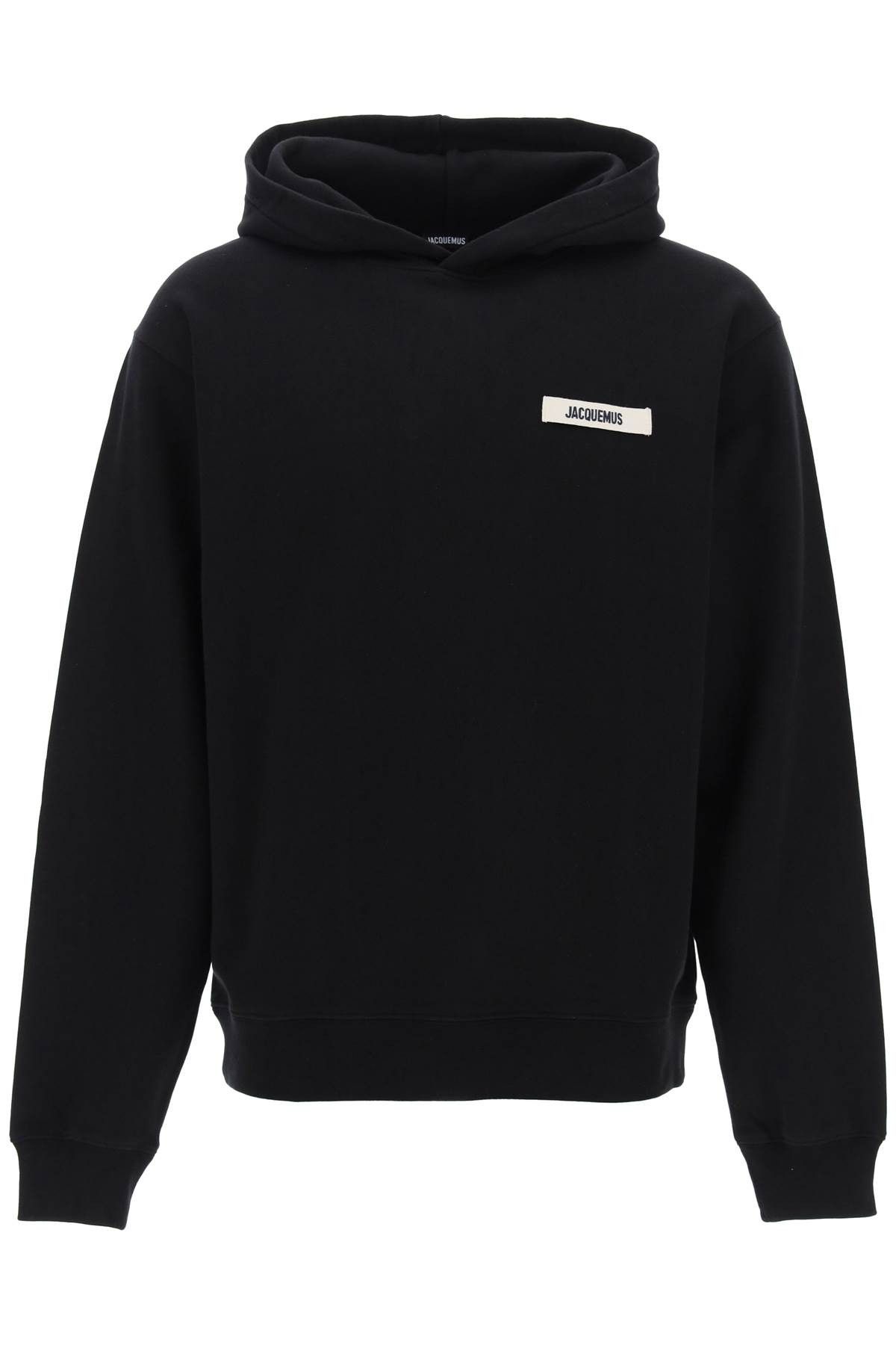 Jacquemus Le Hoodie Typo top - Green