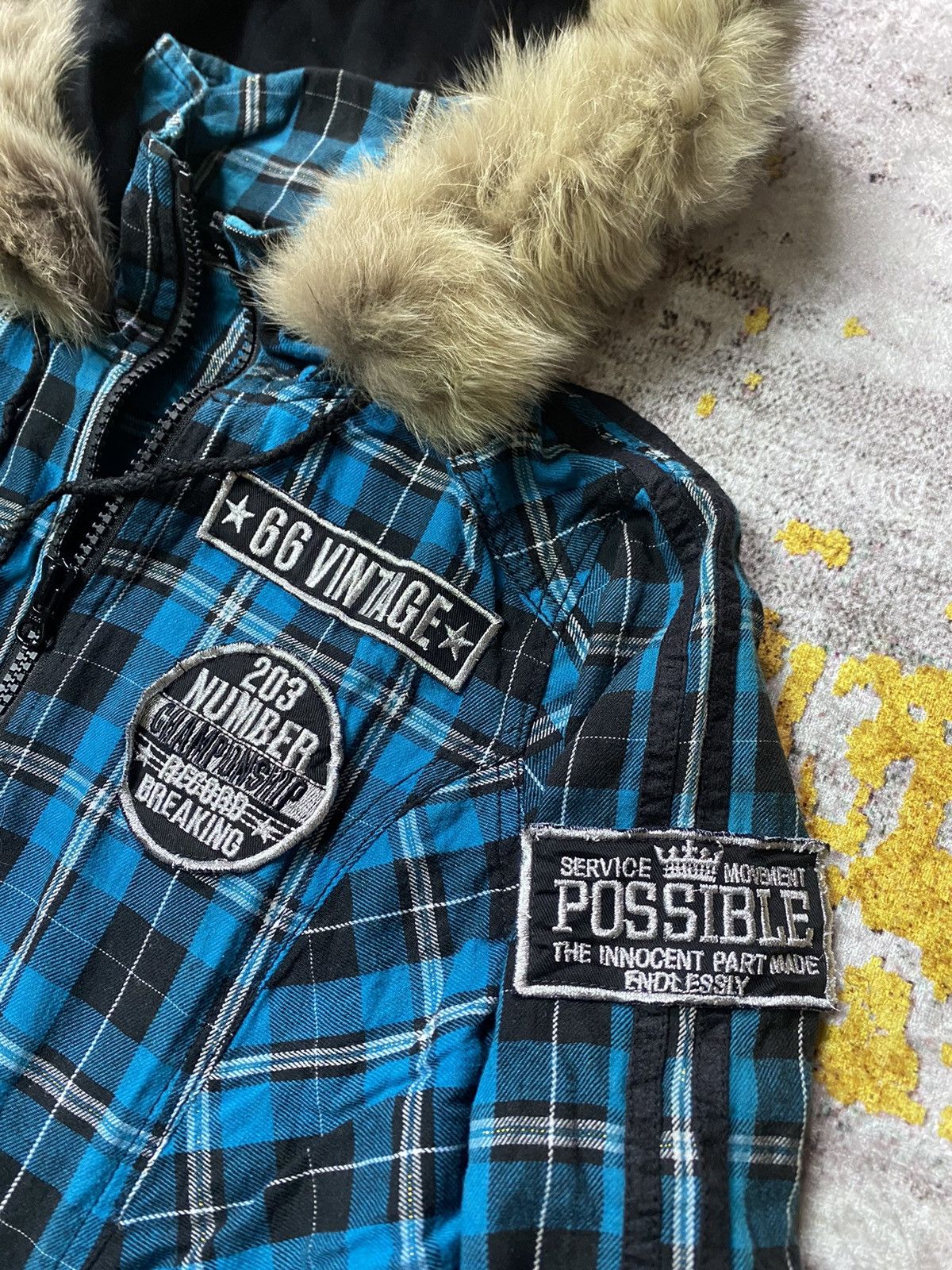 If Six Was Nine × Japanese Brand × Le Grande Bleu (L.G.B.) Japanes Cornflake fur Ifsix Lgb Style Size US L / EU 52-54 / 3 - 4 Thumbnail