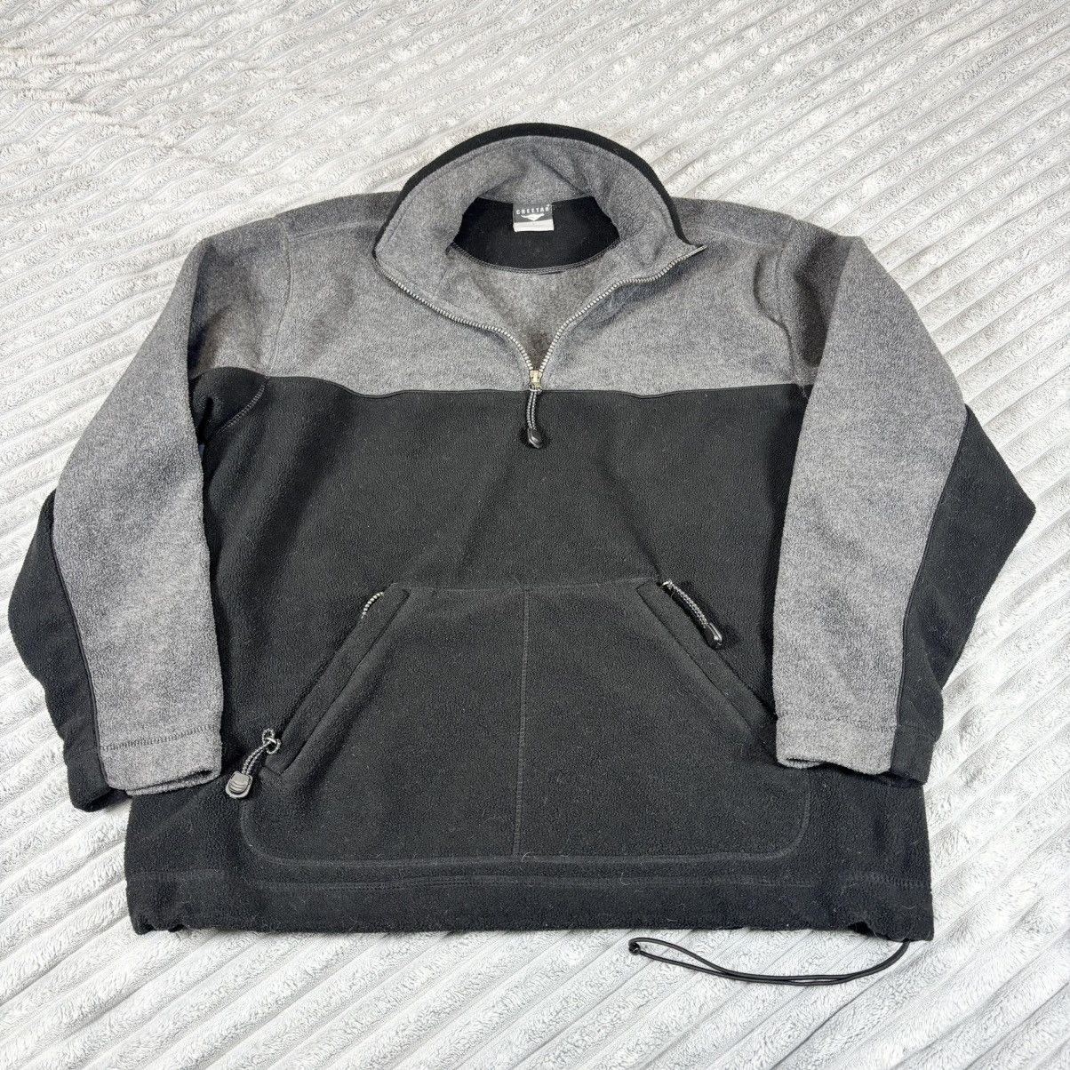Other Cheetah Men's Sz Large fleece quarter-zip pullover Size US L / EU 52-54 / 3 - 1 Thumbnail