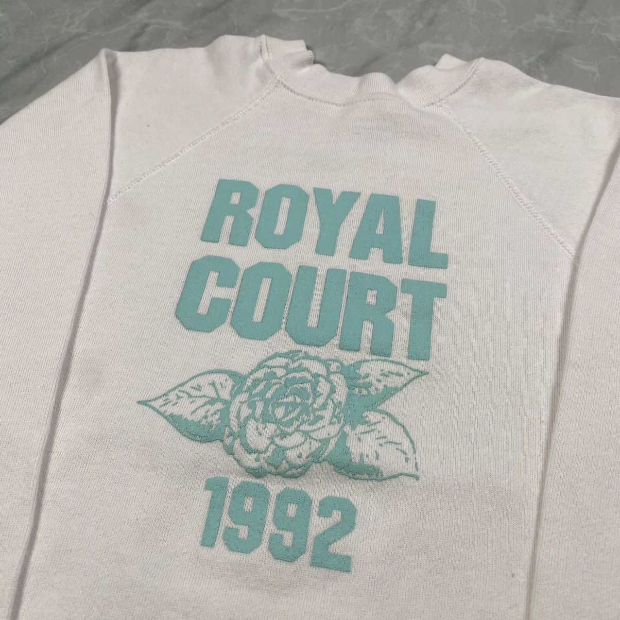 Tultex Vintage 90s Tultex 1992 Royal Court Crewneck Size S / US 4 / IT 40 - 2 Thumbnail