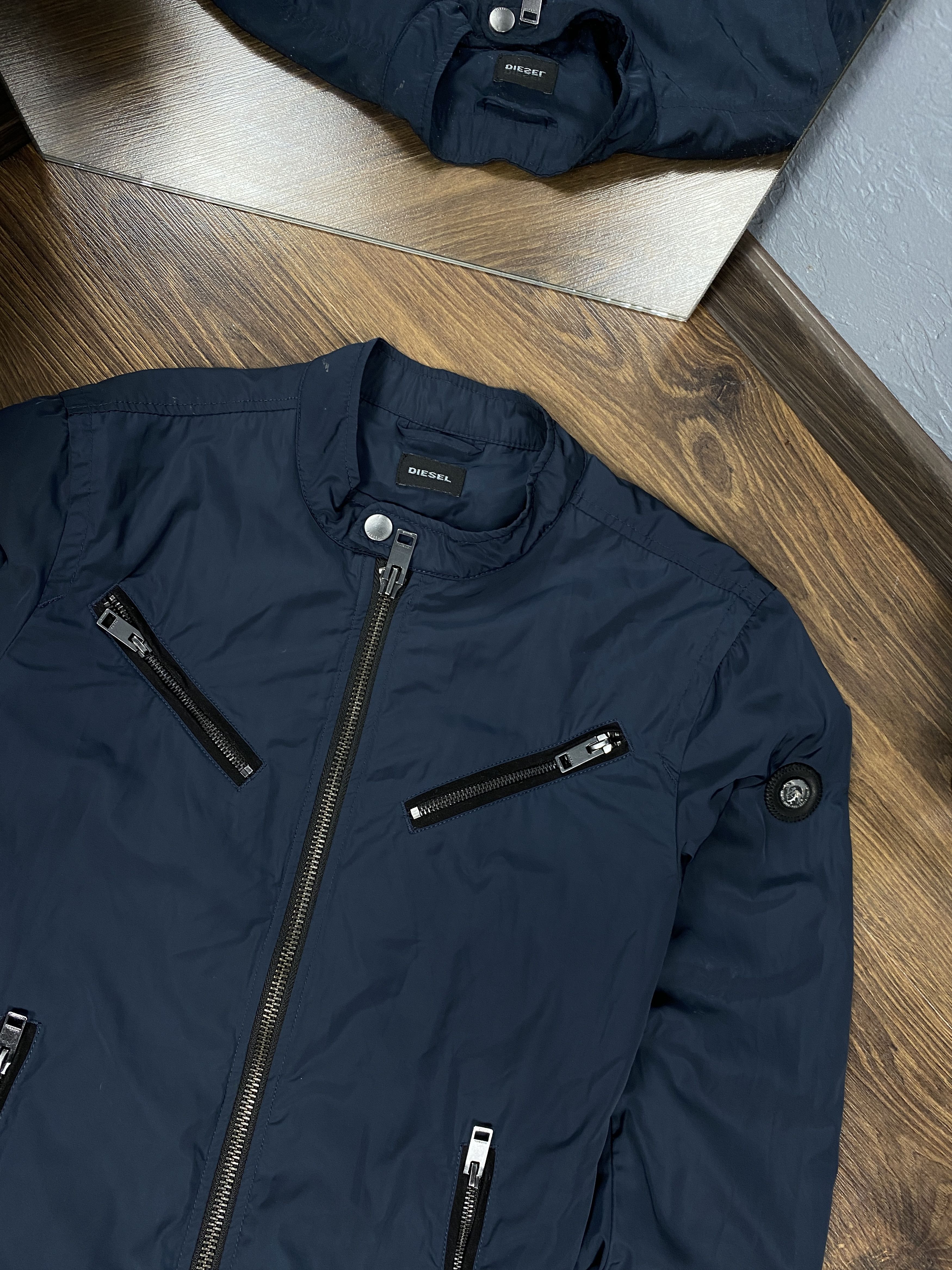 Diesel × Vintage Diesel vintage nylon bomber jacket y2k Size US M / EU 48-50 / 2 - 2 Thumbnail