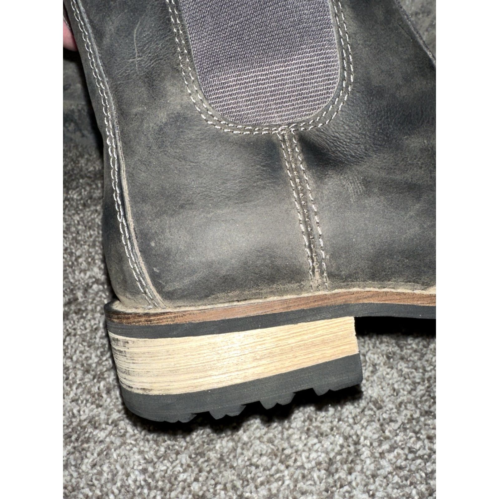 Vintage VINTAGE KODIAK CHUKKA STYLE Gray Womens Slip On Ankle Boots Size 7 Canada Leather Boot Size US 7 / IT 37 - 5 Thumbnail