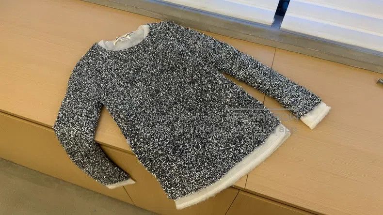 Comme des Garcons Comme Des Garcons Shiny Sequin Double Layer Top Size S / US 4 / IT 40 - 7 Thumbnail