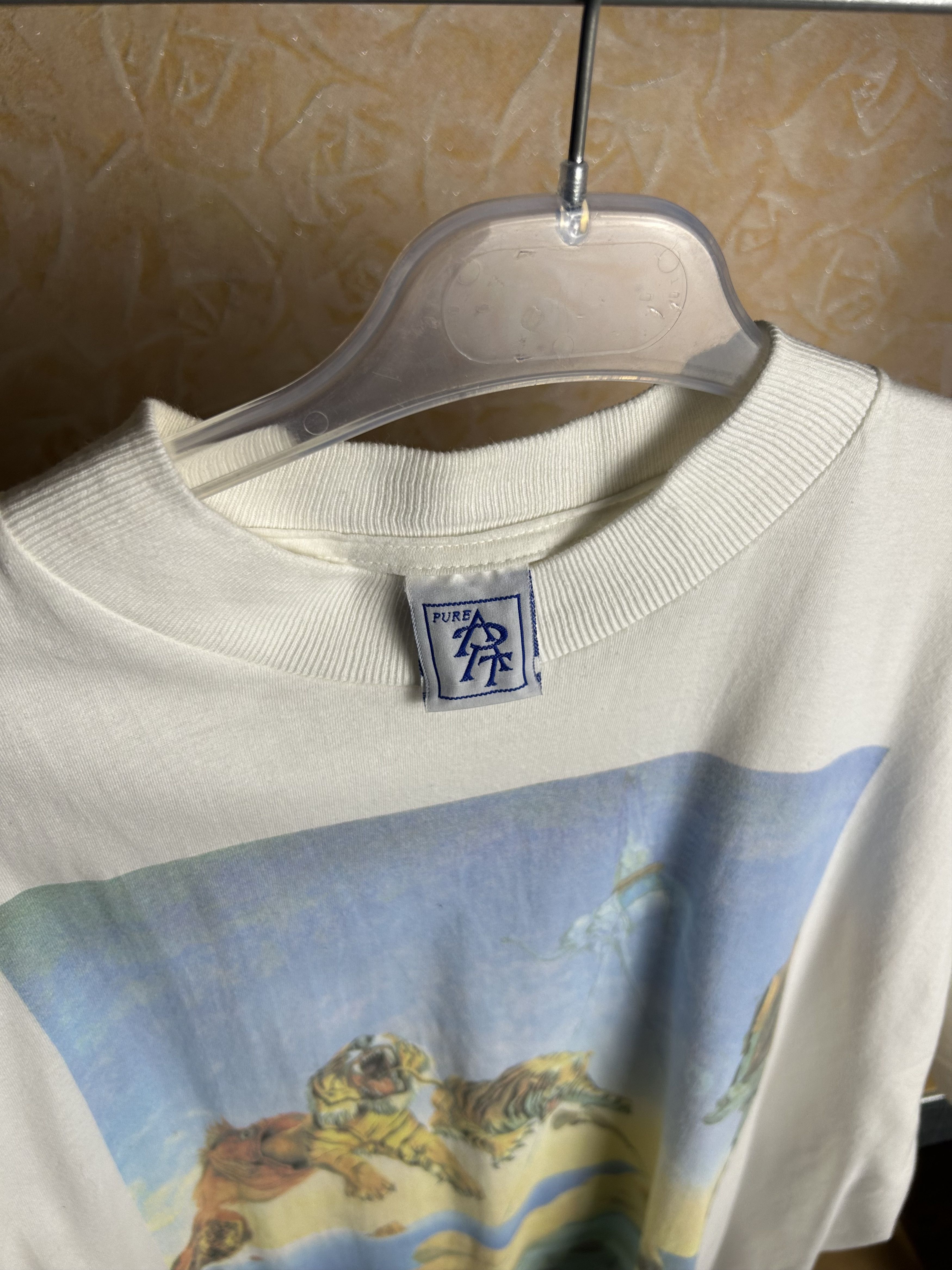 Vintage Vintage 1991 Salvador Dalidream Caused T-shirt Size US L / EU 52-54 / 3 - 12 Thumbnail