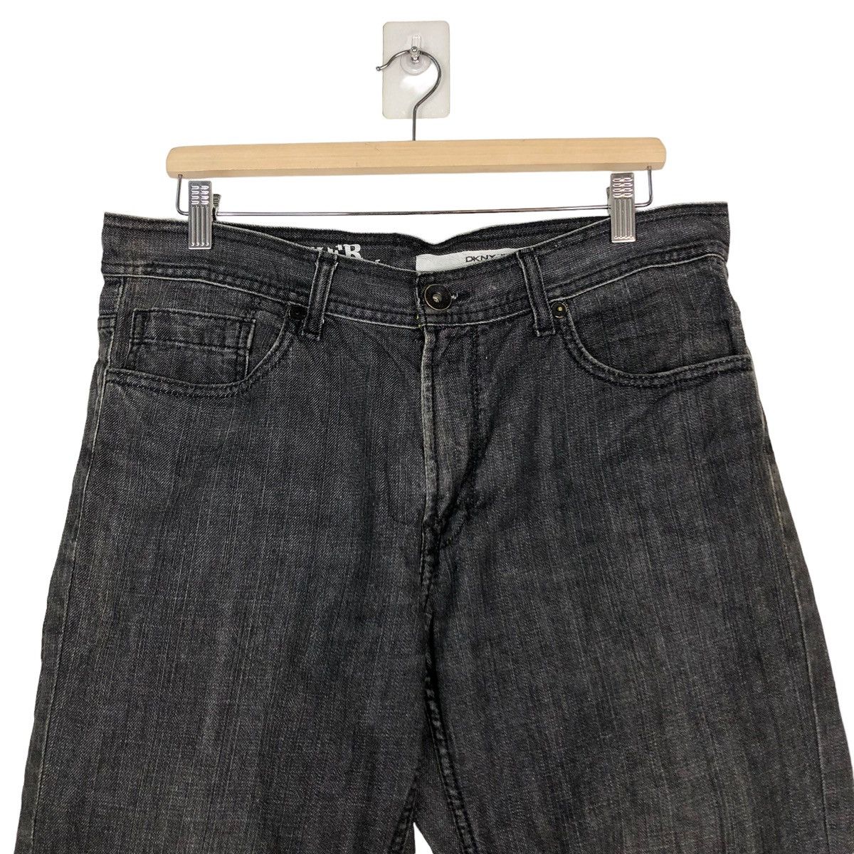 Japanese Brand 🔥VINTAGE DENIM JEANS DKNY Size US 36 / EU 52 - 3 Thumbnail