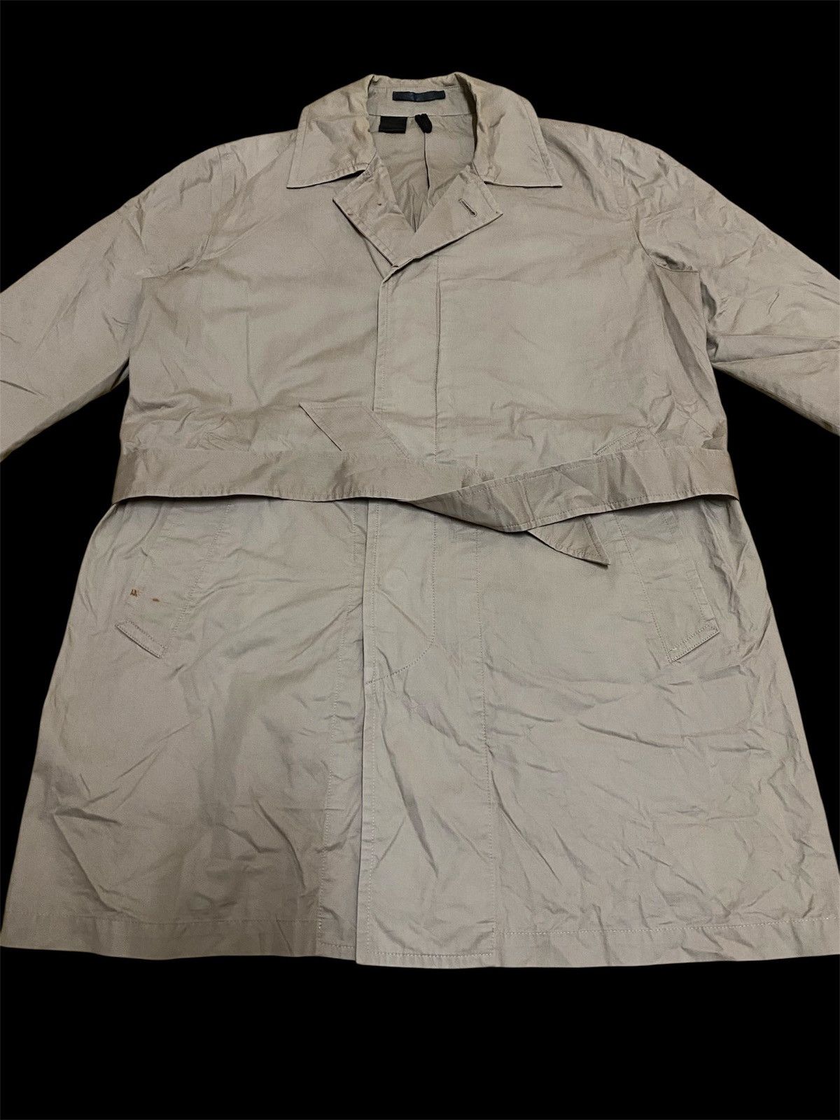 N.Hoolywood N Hoolywood Belted Trench Coat Jacket Size US M / EU 48-50 / 2 - 2 Thumbnail