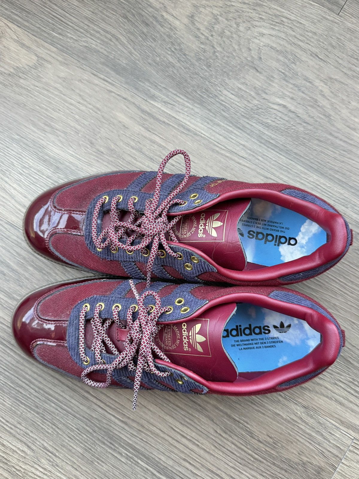 Adidas ALWAYTH x adidas Samba 'College Burgundy' Size US 9.5 / EU 42-43 - 6 Thumbnail