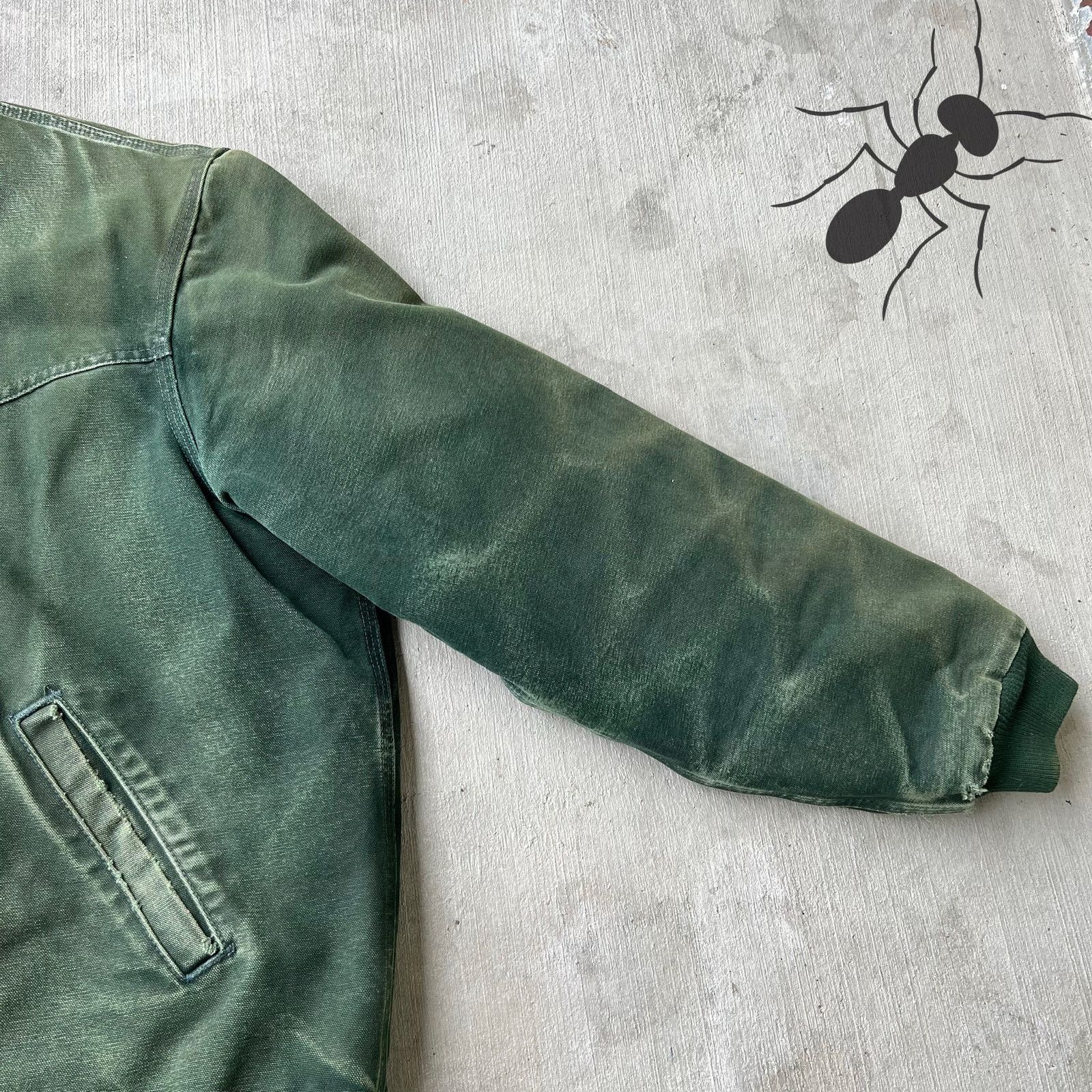 Carhartt × Vintage Carhartt J14 SPC green santa fe work wear jacket Size US XL / EU 56 / 4 - 11 Thumbnail