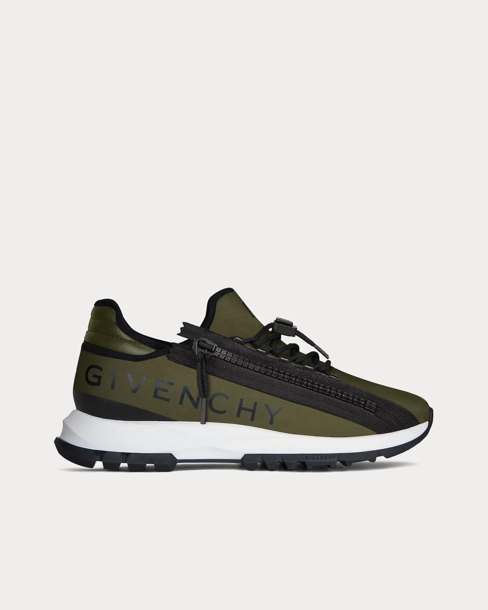 Givenchy o1w1db10325 Spectre Zip Runners in Khaki/Black Size US 6 / EU 39 - 1 Thumbnail