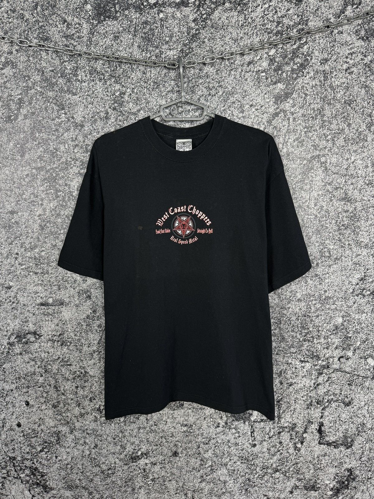 Vintage West Coast Choppers T-Shirt Biker Motorcycle Tee Vintage XL Size US XL / EU 56 / 4 - 2 Thumbnail