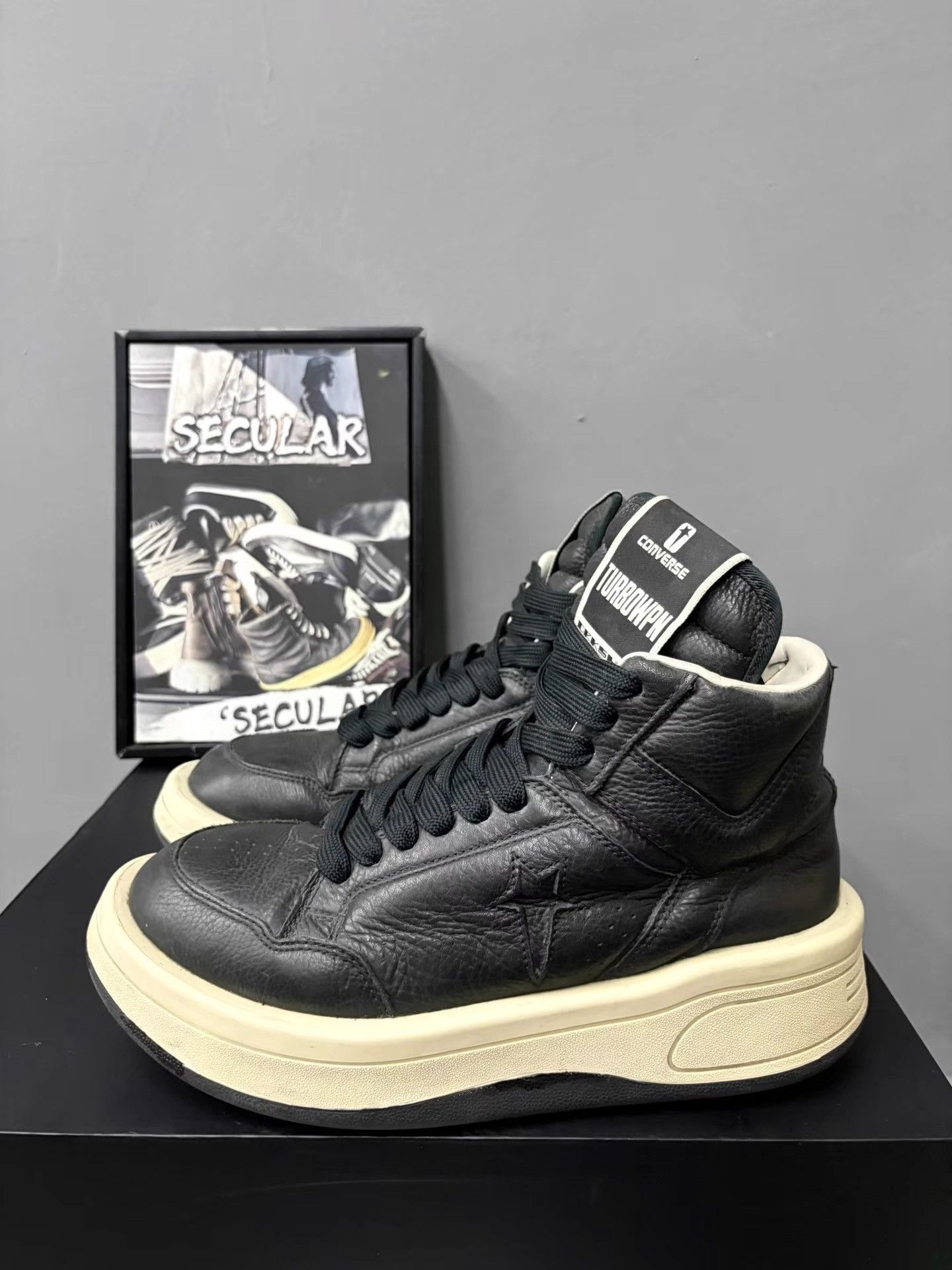 Rick Owens Rick Owens Converse TURBOWPN Collaboration K34 Size US 7.5 / EU 40-41 - 2 Thumbnail
