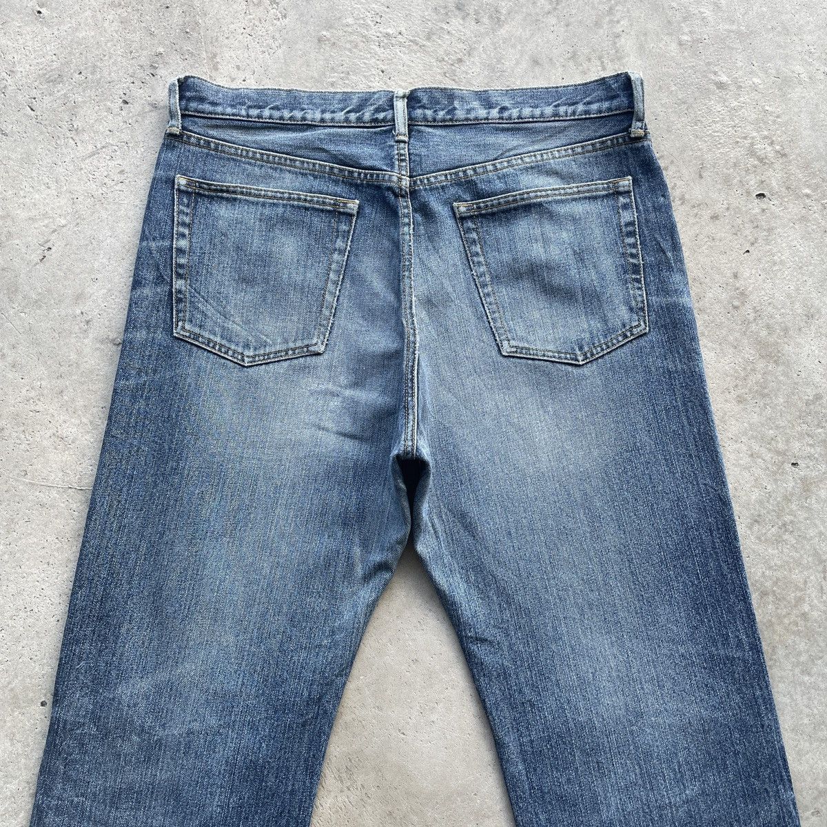 Japanese Brand Vintage Japanese Distressed Jeans Ripped Denim Pants Faded Size US 34 / EU 50 - 8 Thumbnail