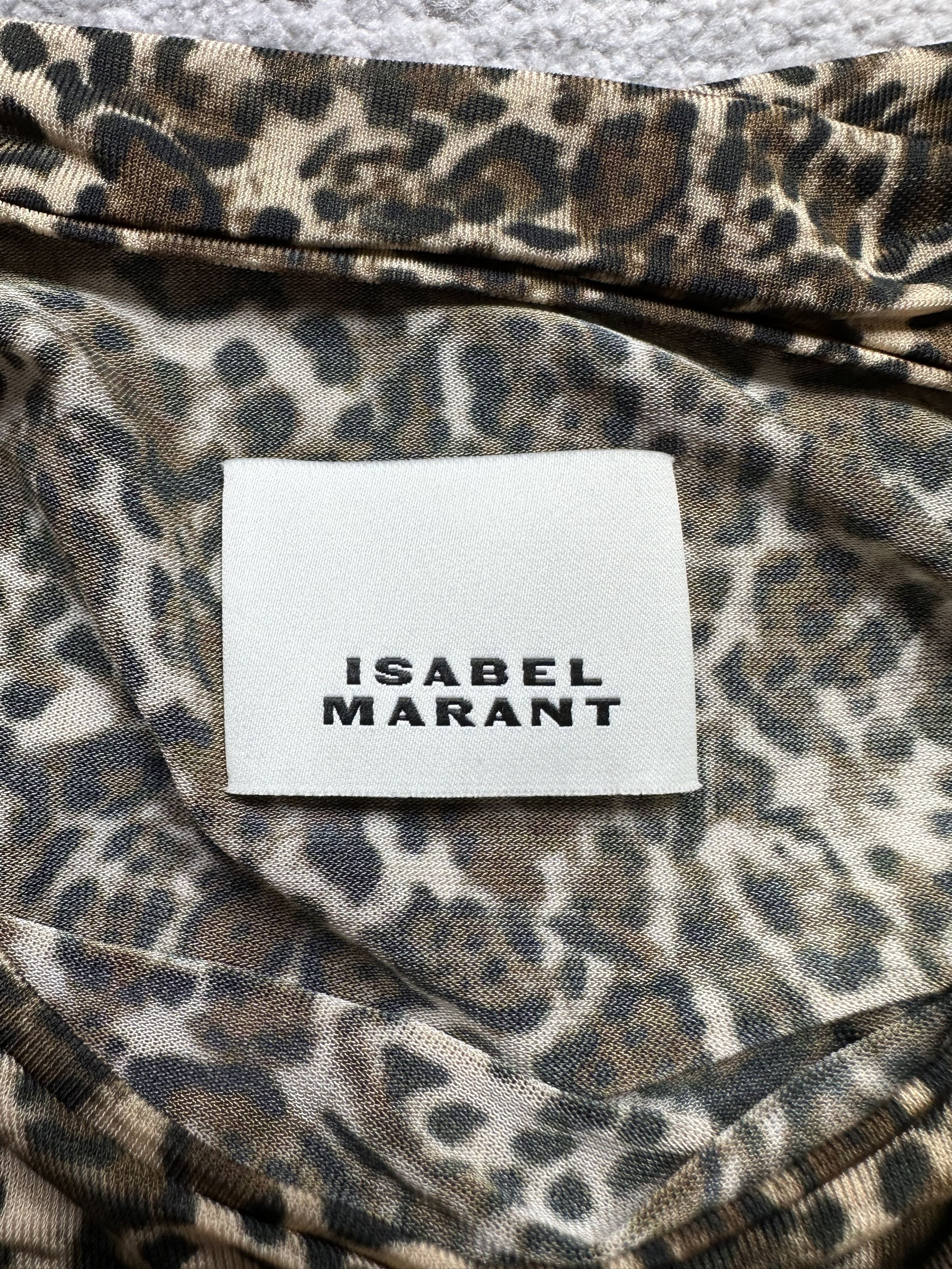 Isabel Marant Isabel Marant Leopard Blouse Size S / US 4 / IT 40 - 5 Thumbnail