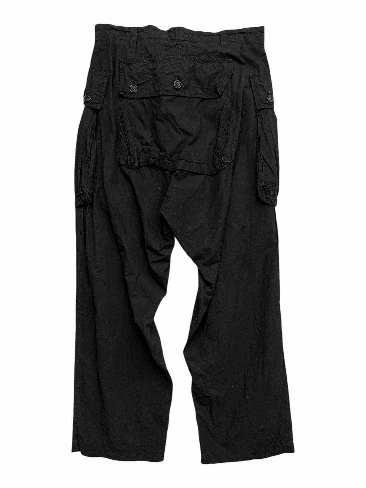 Beaugan $1,400 Monkey Pant Mud Dye Cargo Black Size US 30 / EU 46 - 4 Thumbnail