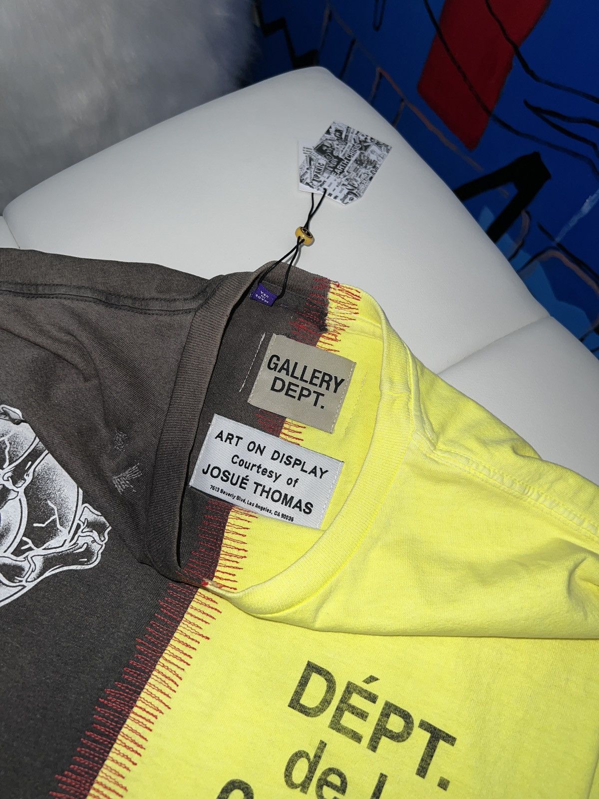 Gallery Dept. Gallery dept retouche cut off t shirt Size US L / EU 52-54 / 3 - 3 Thumbnail