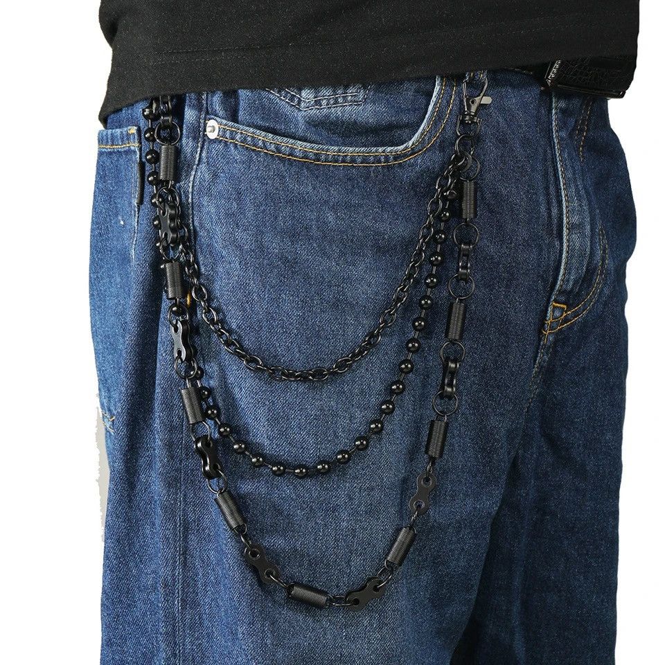 Jewelry Vintage personality pants chain Size ONE SIZE - 1 Thumbnail